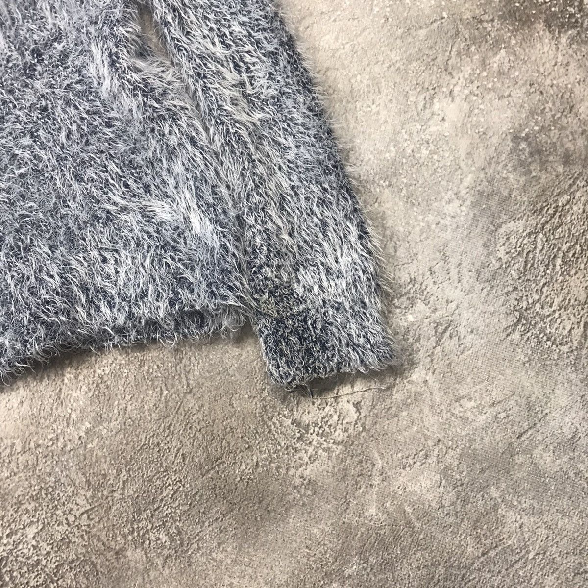 Vintage Vintage 90s Oversized Mohair Sweater Y2K Grunge Washed M Size M / US 6-8 / IT 42-44 - 5 Thumbnail