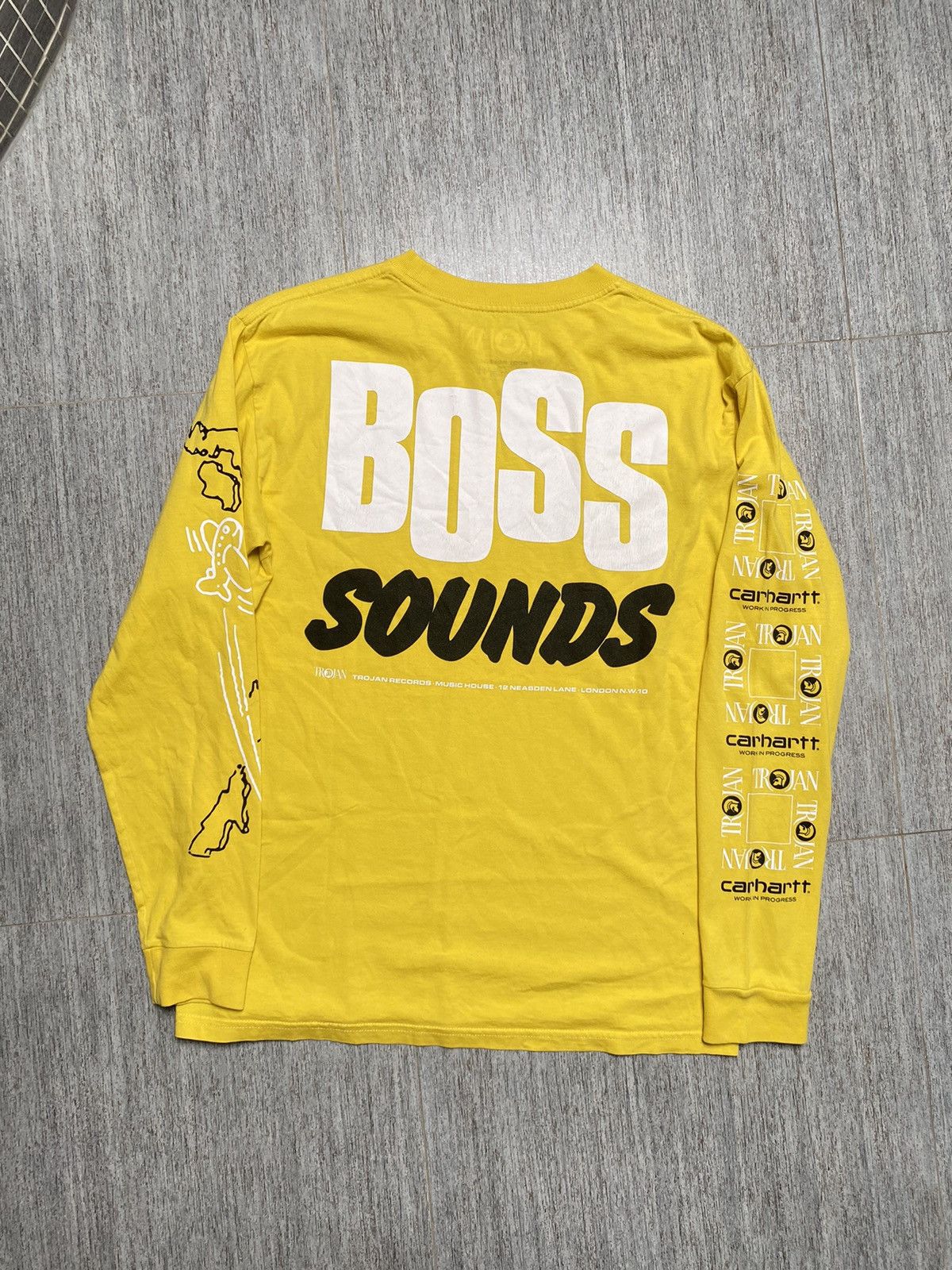 Carhartt × Carhartt Wip Carhartt WIP Trojan Records Boss Sound Longsleeve y2k drip Size US XS / EU 42 / 0 - 13 Thumbnail