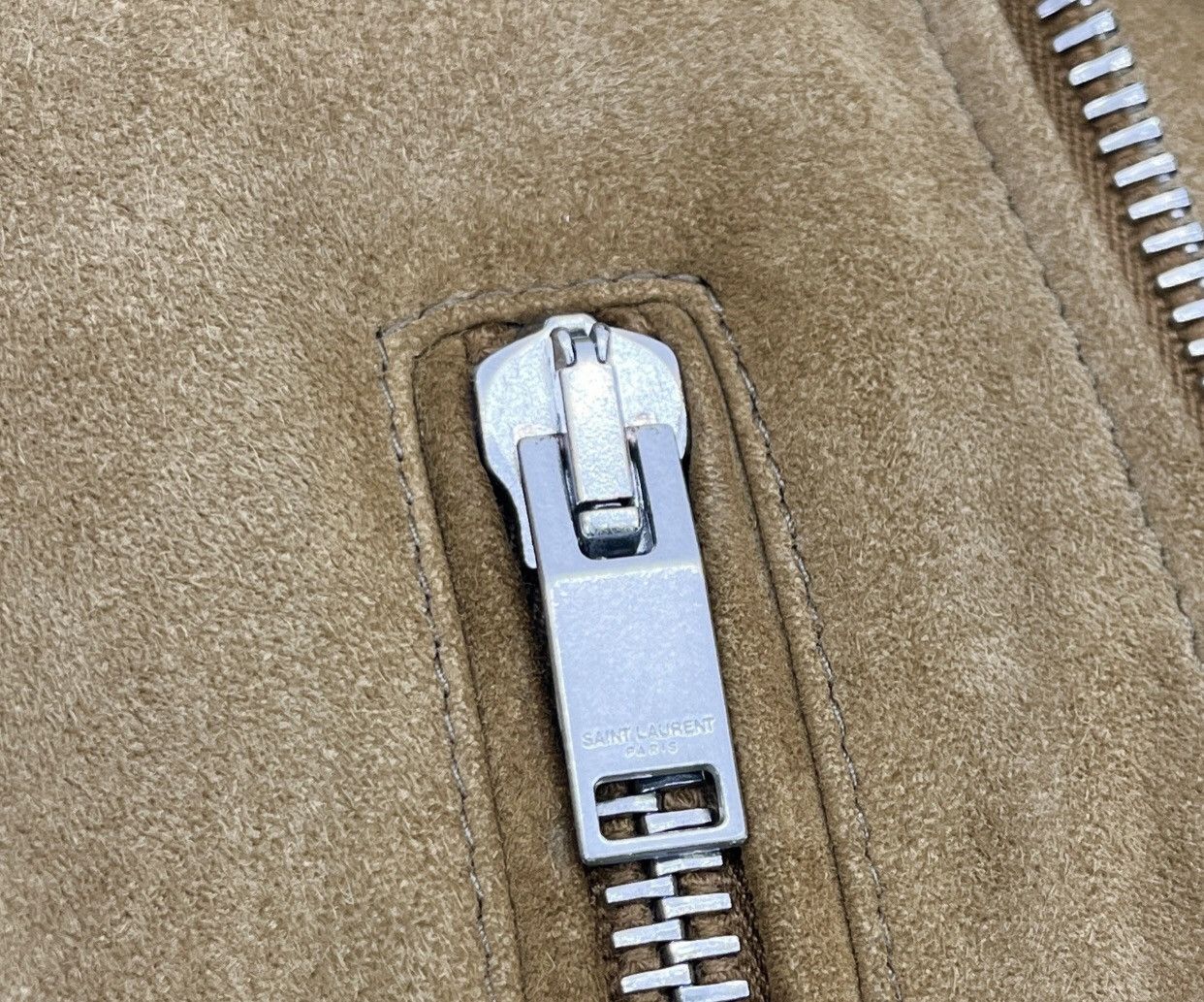 Saint Laurent Paris Saint Laurent fringed suede leather jacket2412-Nextarrow Size XS / US 0-2 / IT 36-38 - 3 Thumbnail