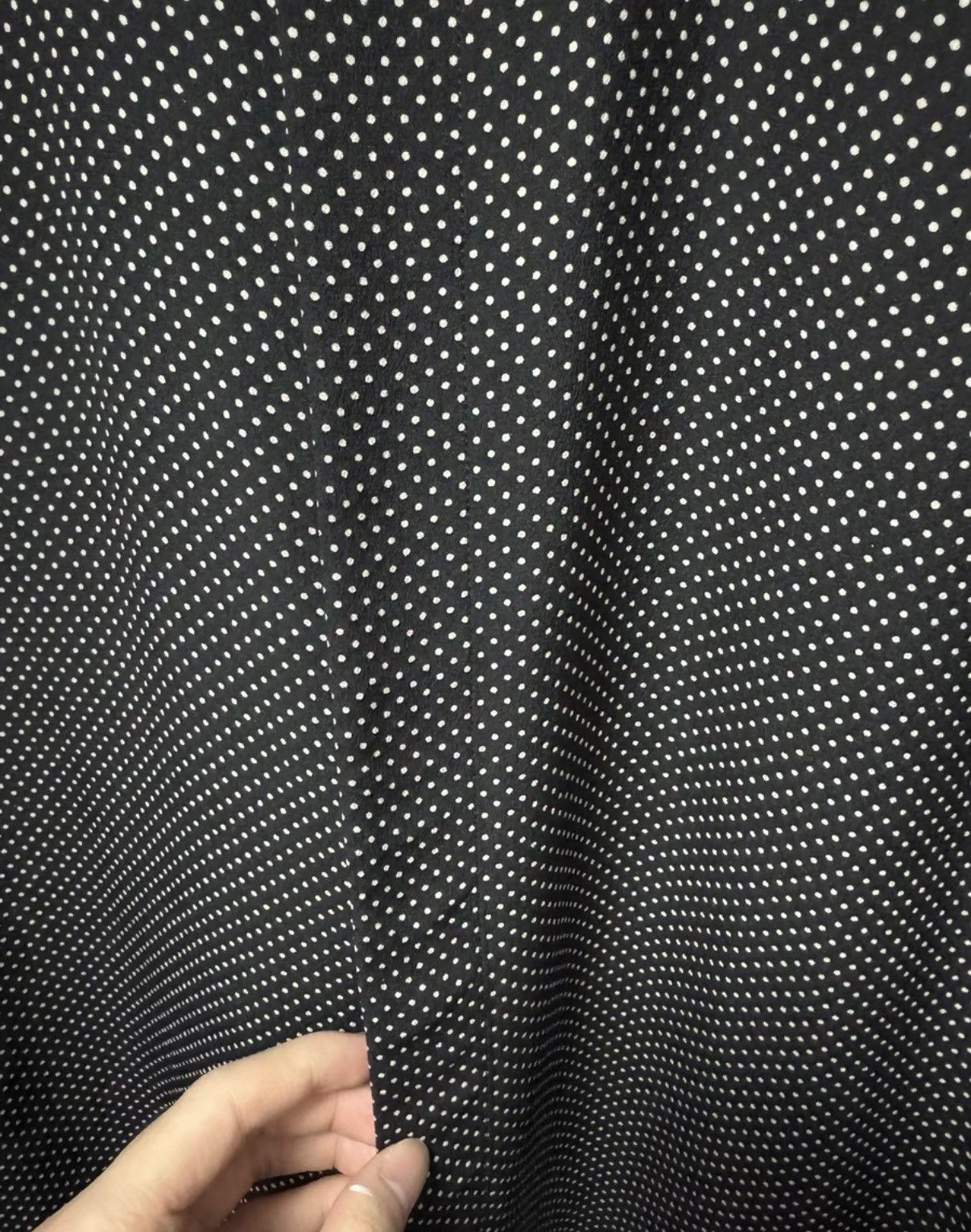 Saint Laurent Paris Saint Laurent 21SS Starry Sky Silk Small Polka Dot Shirt Size US M / EU 48-50 / 2 - 3 Thumbnail