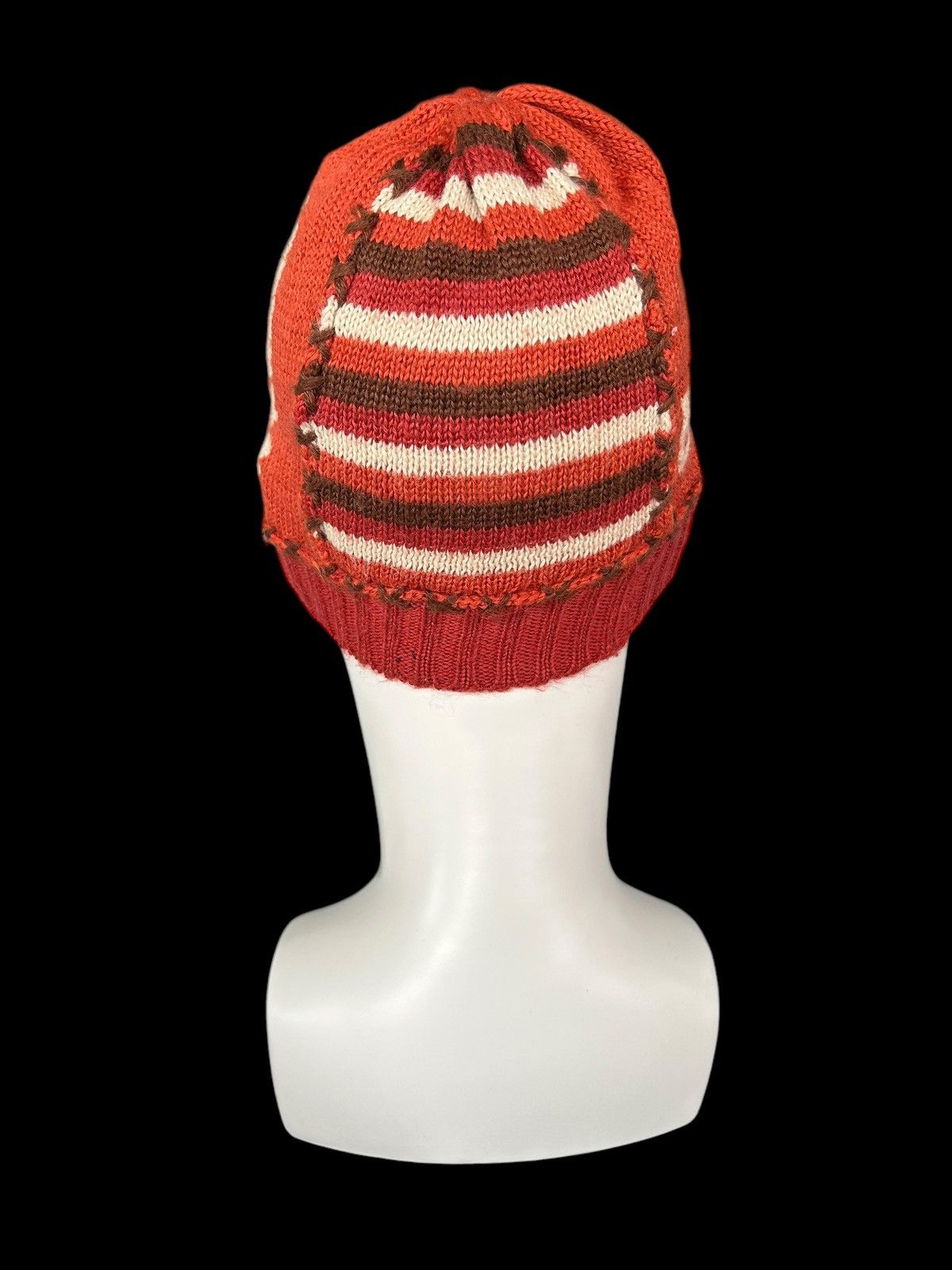 Japanese Brand × Kapital × Vintage Skull Crochet Knitt Japanese Style Beanie Hats Rare 🎌☠️☠️ Size ONE SIZE - 3 Thumbnail