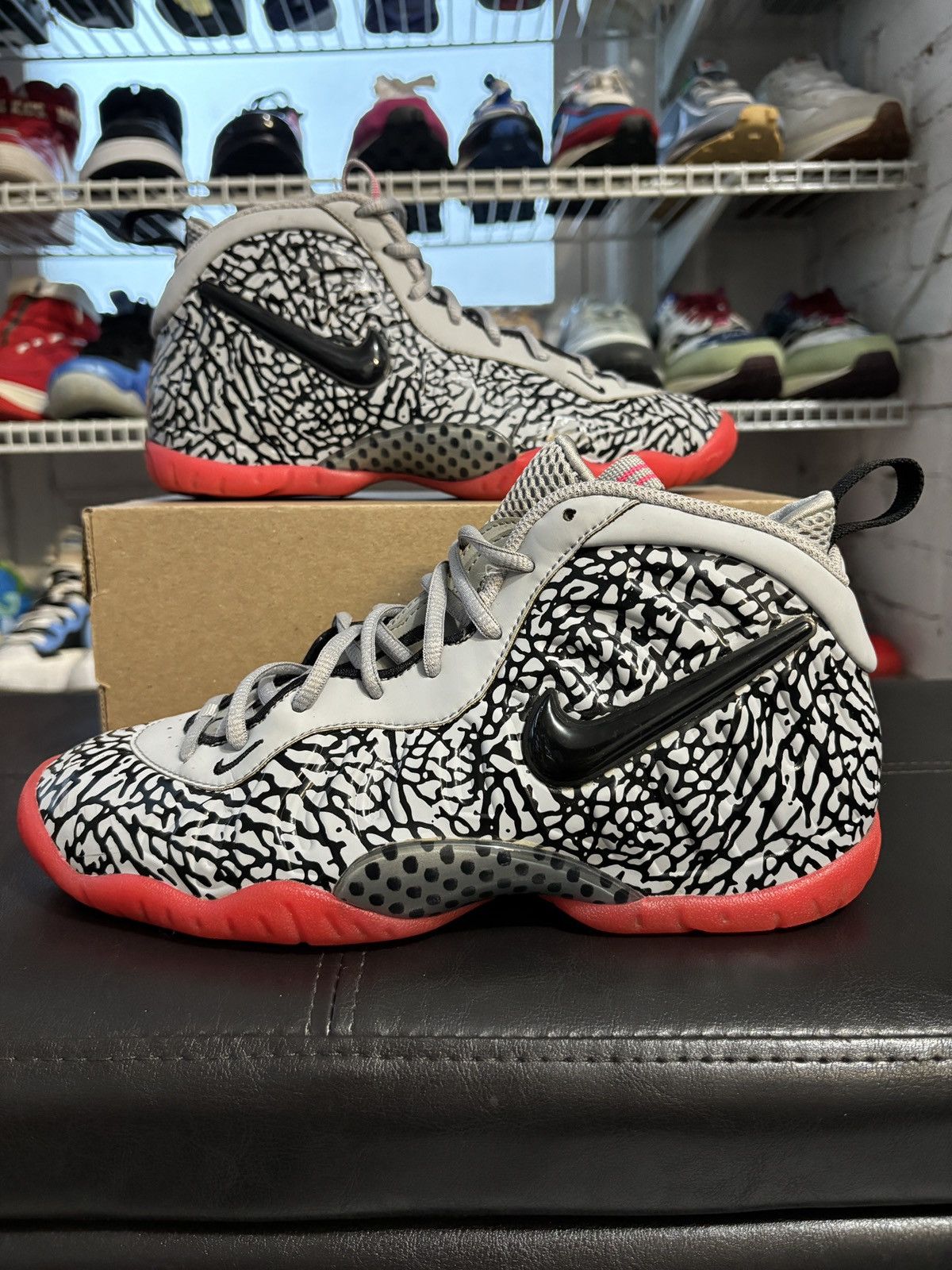 Nike Air good Foamposite Pro Premium Elephant Print 2014