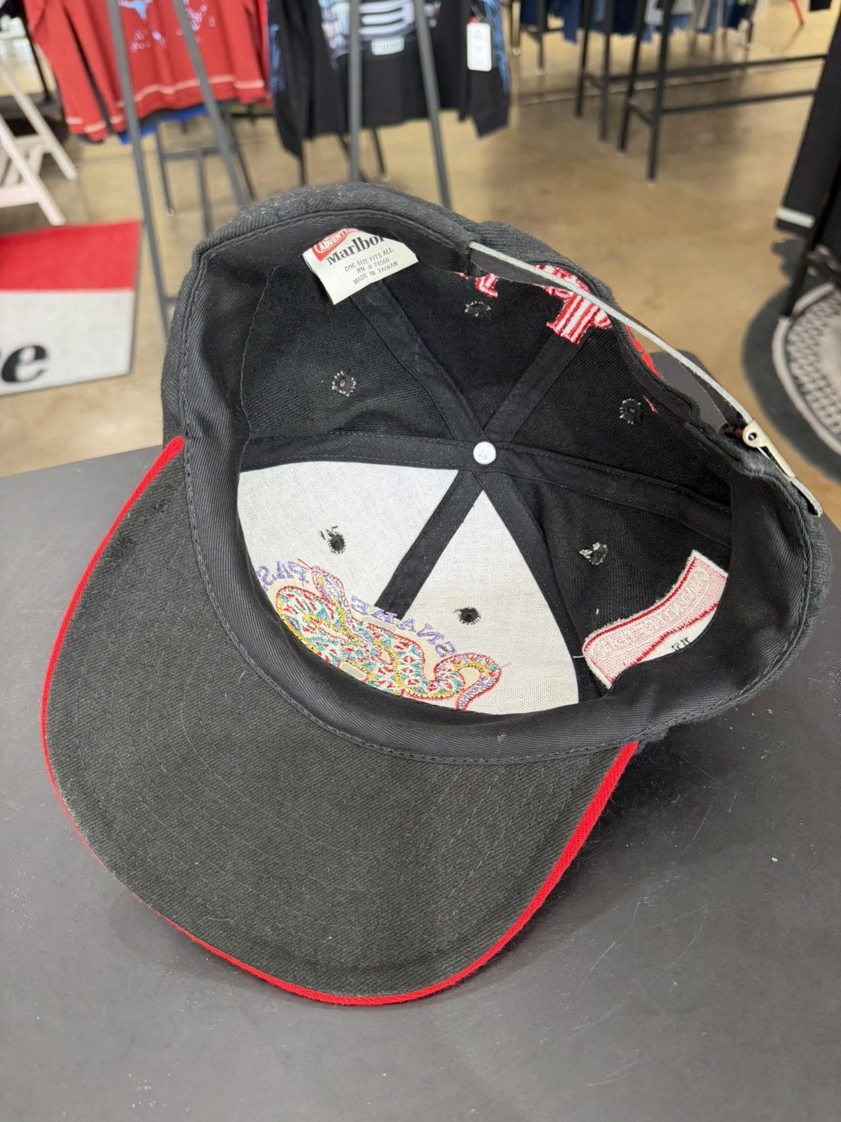 Marlboro Vintage 90s Marlboro Snake Pass Hat Size ONE SIZE - 7 Thumbnail