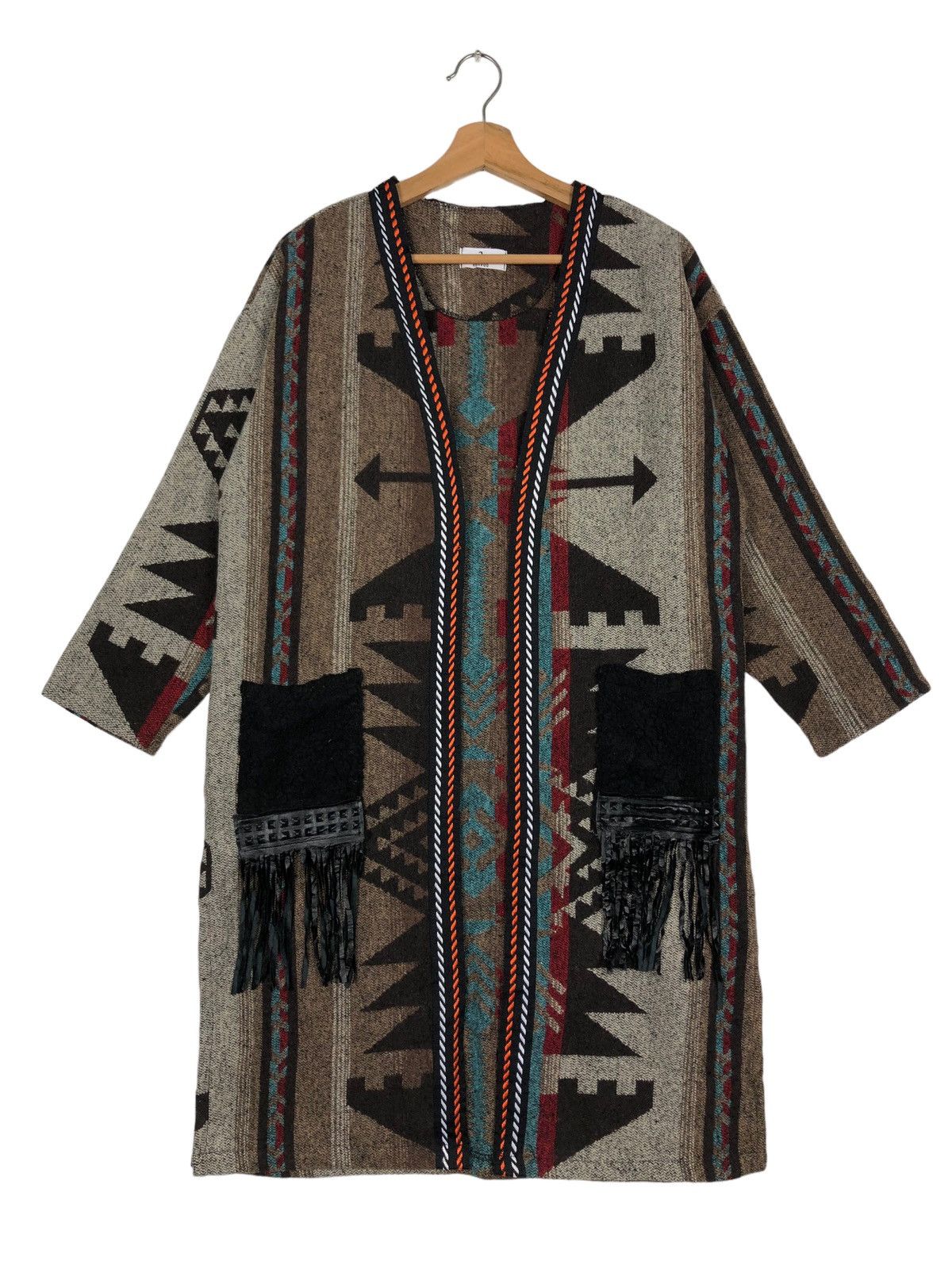 Japanese Brand 🔥90’s Vintage Traditional Japanese Navajo Aztec Design Size US M / EU 48-50 / 2 - 1 Thumbnail