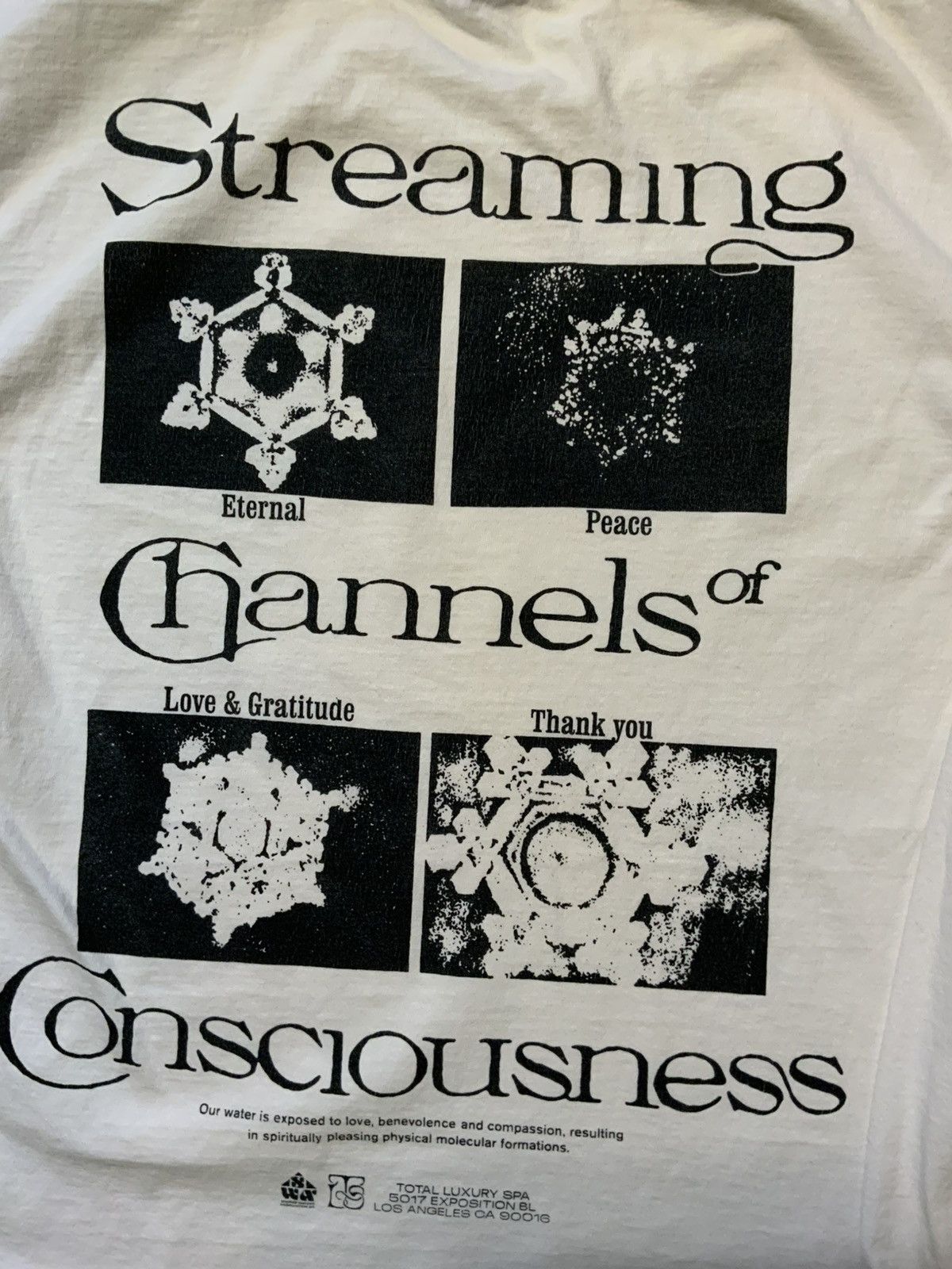 Total Luxury Spa Total Luxury Spa Streaming Consciousness Masaru Emoto TShirt Size US M / EU 48-50 / 2 - 14 Thumbnail