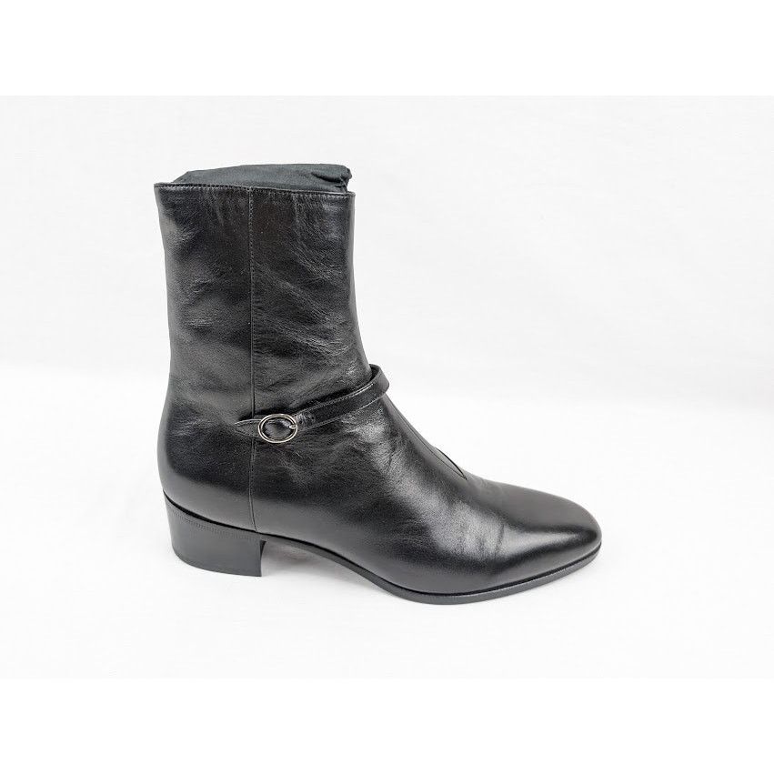 Saint Laurent Paris o1rshd1 Q:2 / Vlad 45 Zipped Boots in Black Size US 10 / EU 43 - 1 Thumbnail