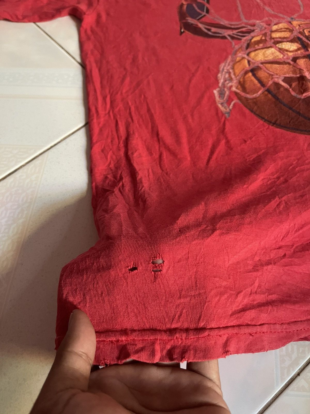 Lee × Vintage Vintage Distressed Lee x Philadelphia 76ERS🔥🔥🔥 Size US XL / EU 56 / 4 - 9 Thumbnail