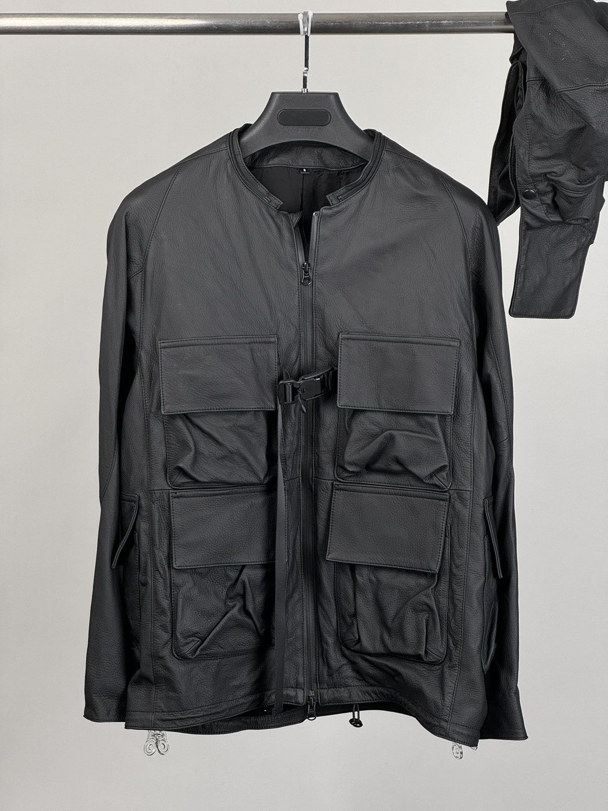 The Viridi-anne Leather mask hooded jacket size 2 Size US M / EU 48-50 / 2 - 2 Thumbnail