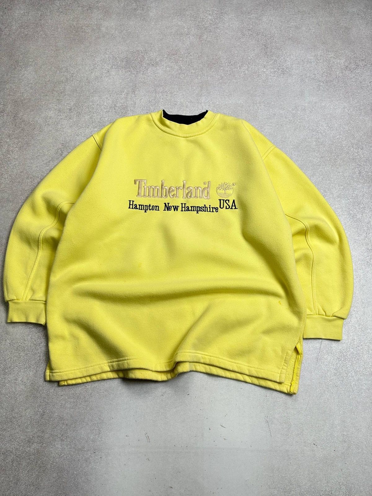 Timberland Vintage 90s Timberland Hampton New Hampshire USA Sweathirt Size US L / EU 52-54 / 3 - 2 Thumbnail