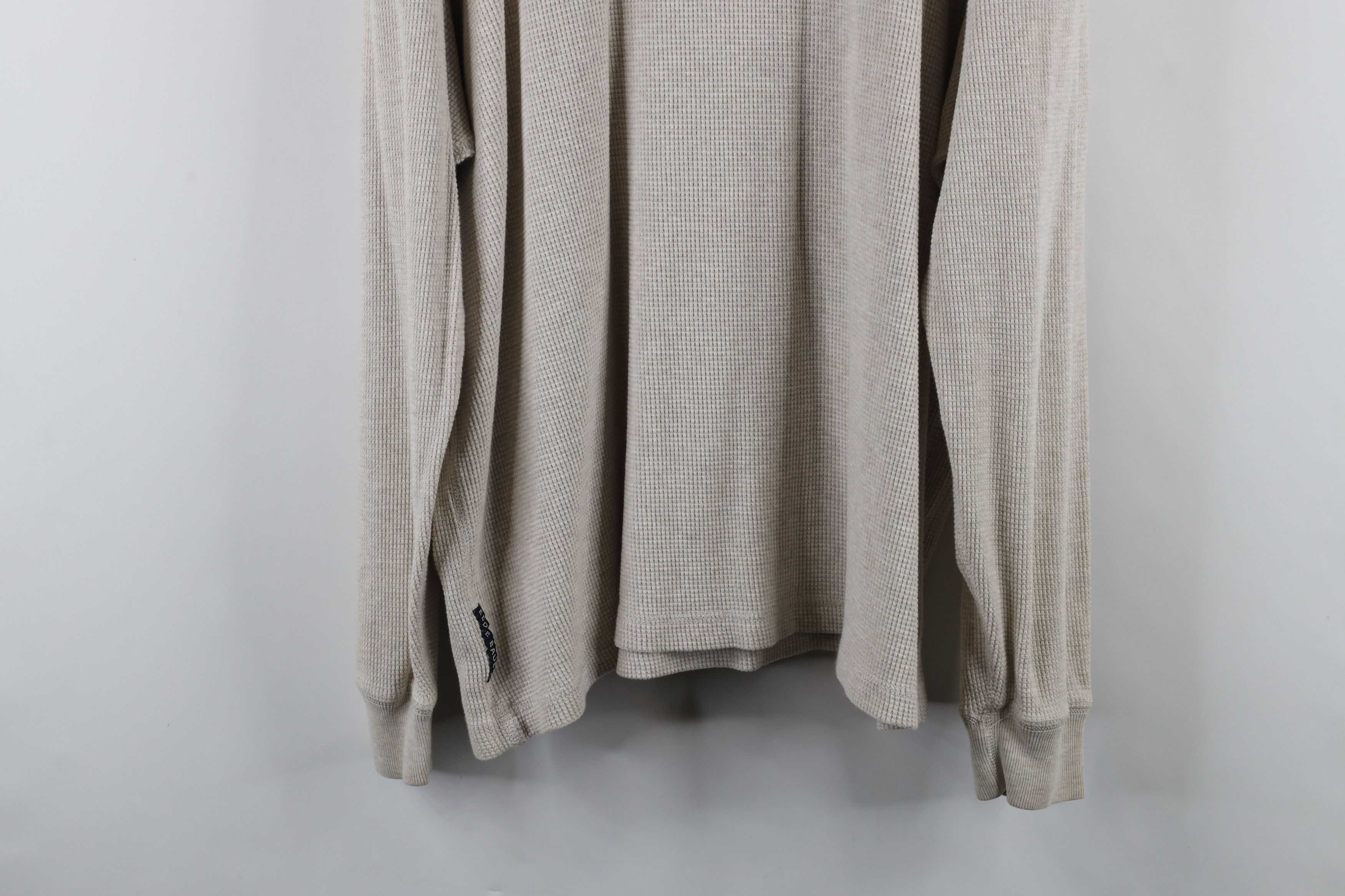 Eddie Bauer × Vintage Vintage 90s Eddie Bauer Waffle Knit Long Sleeve T-Shirt Size US XL / EU 56 / 4 - 10 Thumbnail
