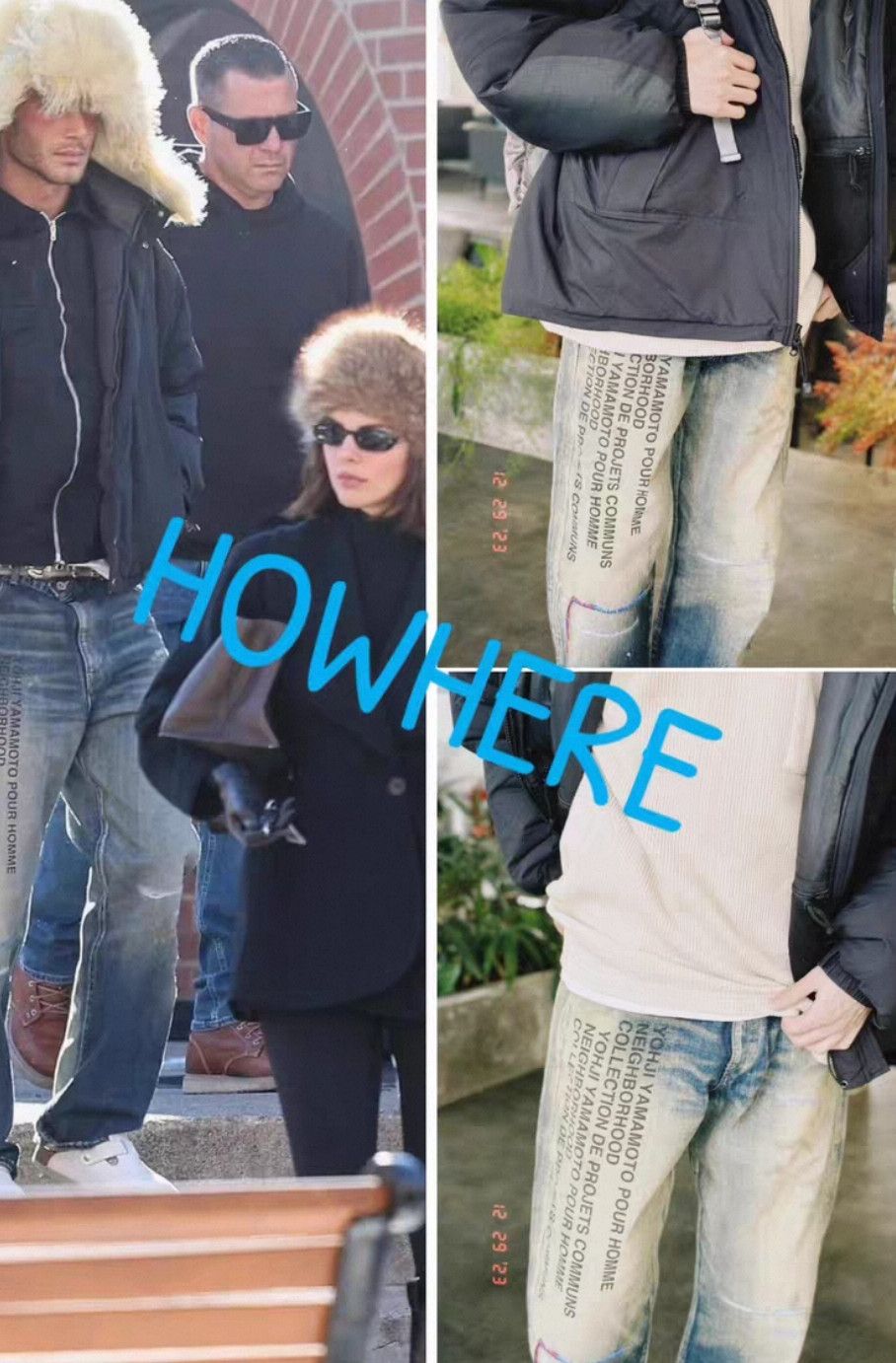 Neighborhood Neighborhood size m Distressed Slashed Washed Jeans Size US 30 / EU 46 - 8 Thumbnail