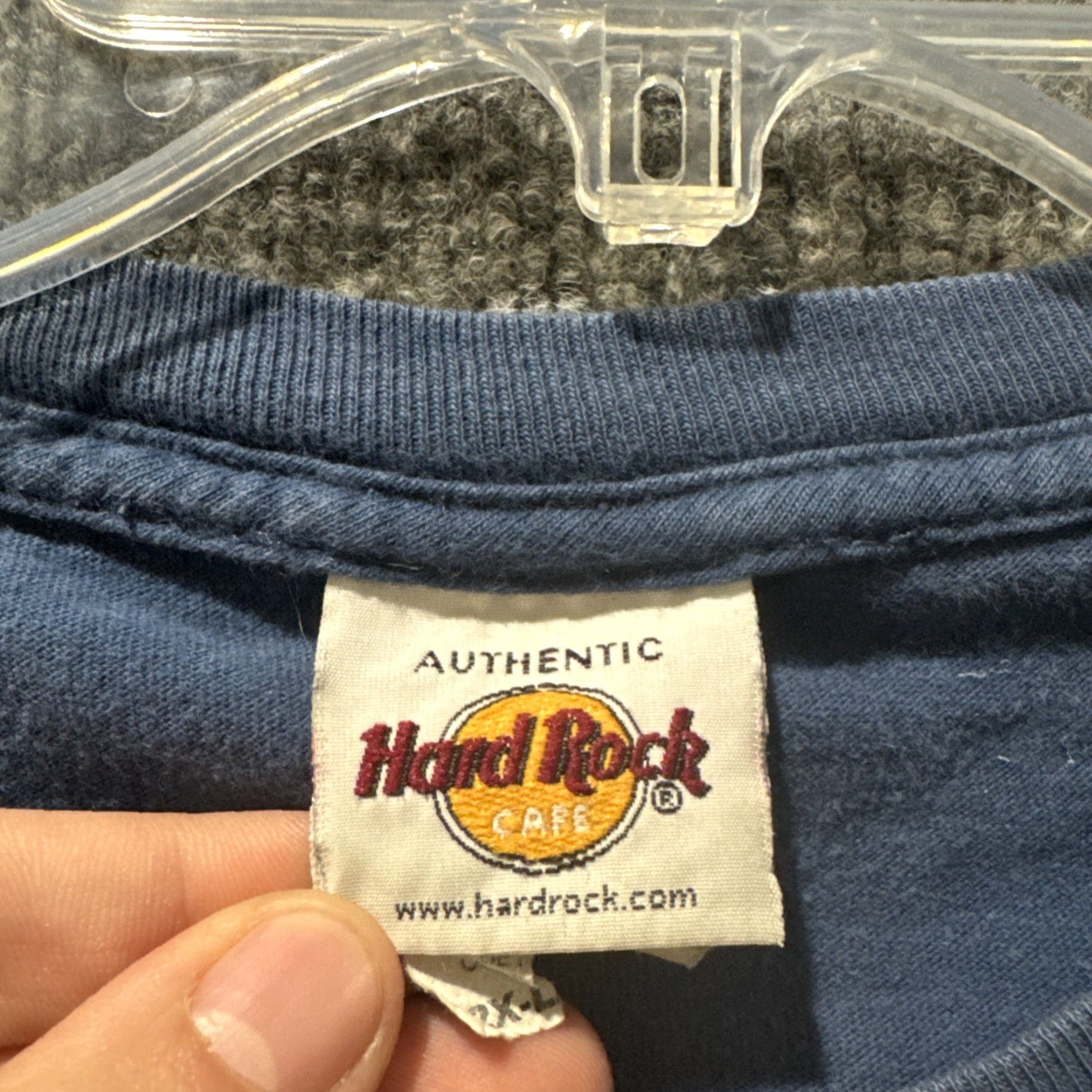 Hard Rock Cafe VINTAGE Hard Rock Cafe Nassau Bahamas Eagle Blue Men’s T-Shirt 2XL HTF - 00’s, Pre-owned, Mens, Blue, T-Shirt Size US XXL / EU 58 / 5 - 5 Thumbnail