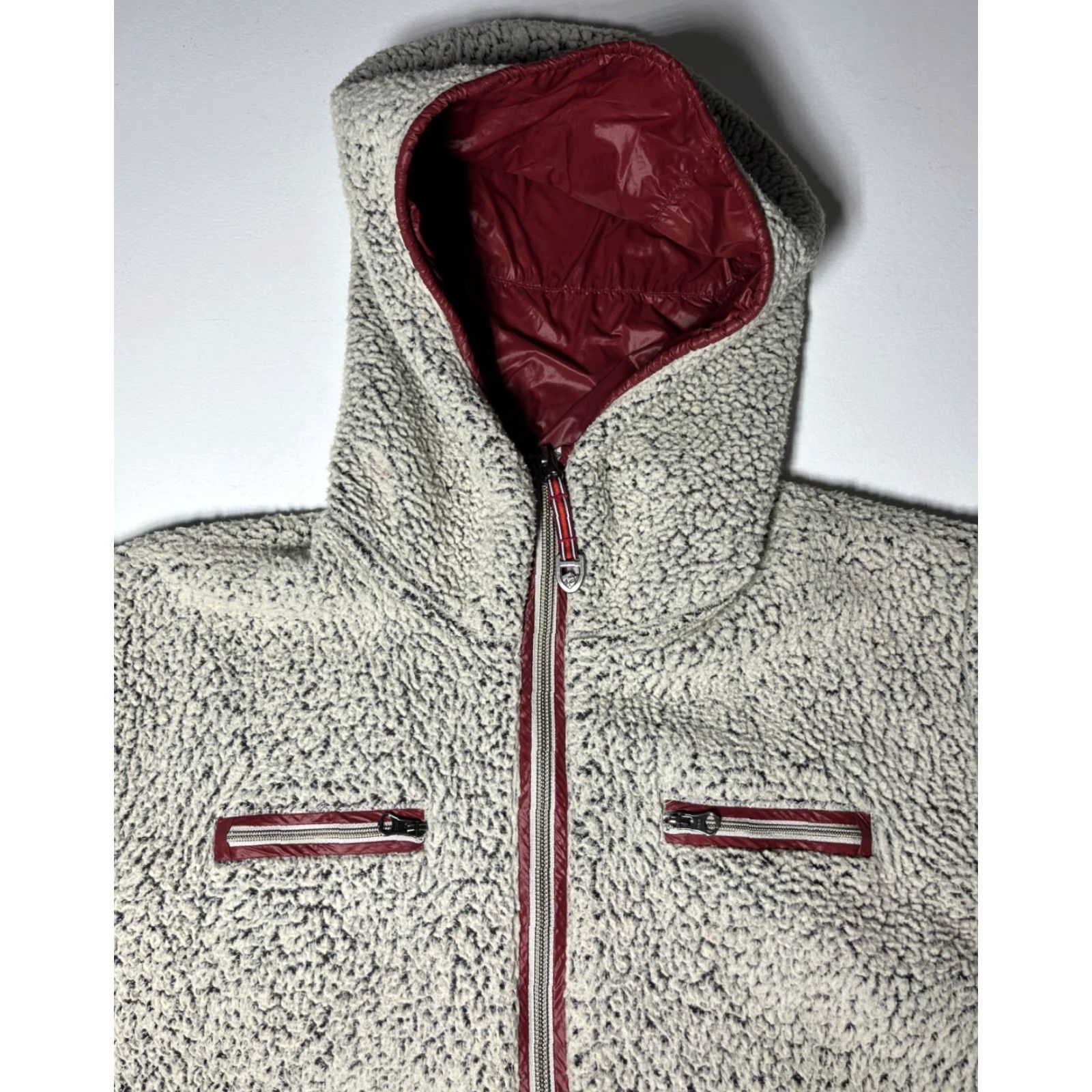 Vintage Women's Kuhl Skata Sherpa Hoodie Jacket Full Zip Sz L Size L / US 10 / IT 46 - 6 Thumbnail