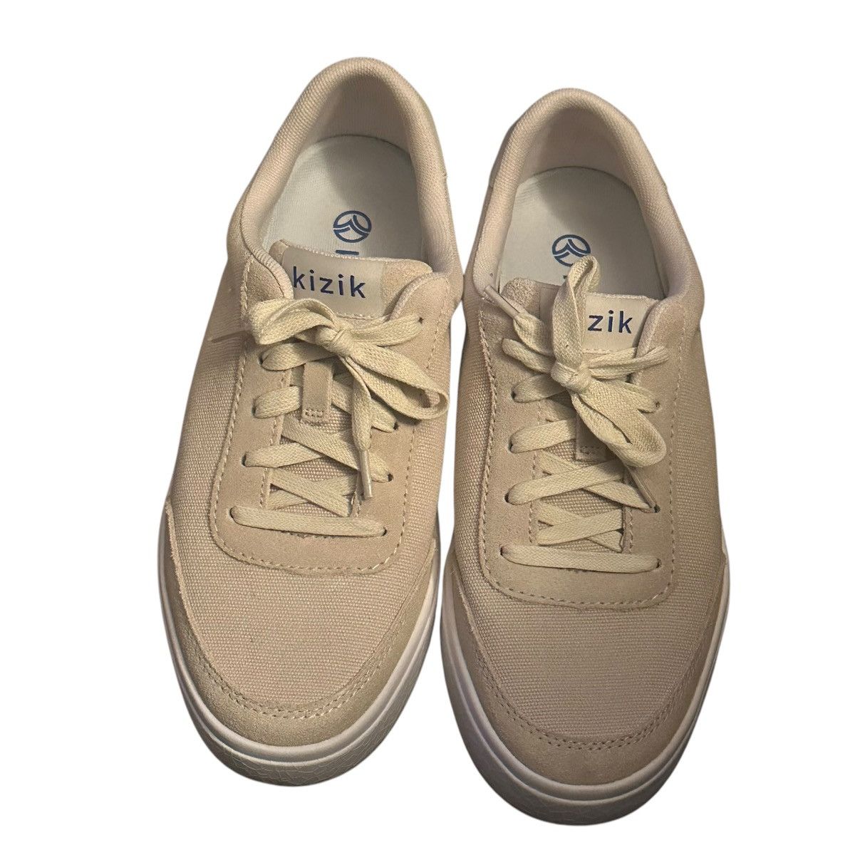 Other Kizik khaki Prague canvas sneakers Size US 8 / IT 38 - 3 Thumbnail