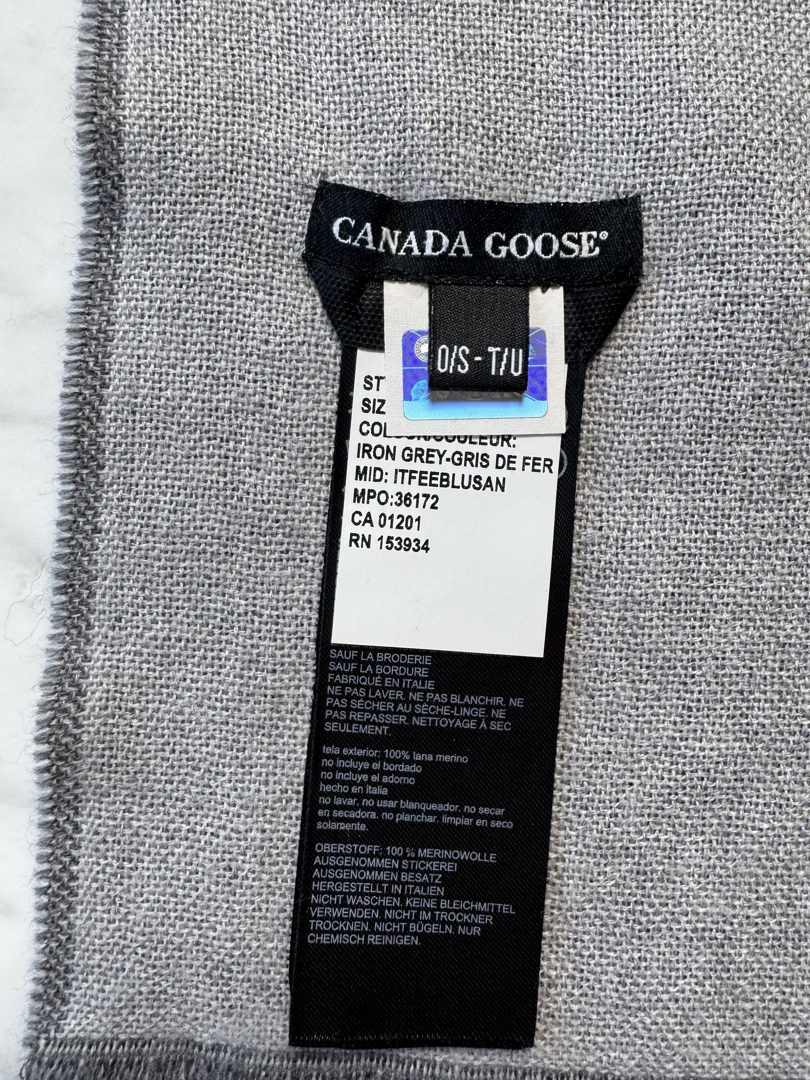 Canada Goose Woven Scarf Size ONE SIZE - 2 Thumbnail