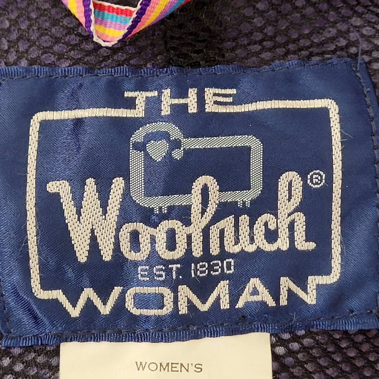 Woolrich Woolen Mills VTG Woolrich Sea-Jade Anorak Womens Medium Sigmet-Gear Nylon Size M / US 6-8 / IT 42-44 - 11 Thumbnail