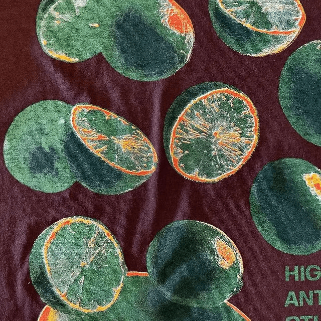 Japanese Brand × Vintage Y2K Vintage Print Shirt Lime Size US M / EU 48-50 / 2 - 2 Thumbnail