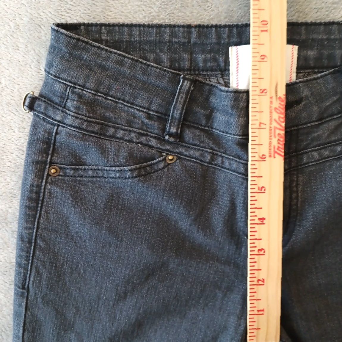Bdg BDG Skinny Jeans Womens Size 25 Black Medium Wash Low Rise 26x31 Denim Cotton Blend 5-Pocket Regular Inseam 31 Size 42" / US 20 - 4 Thumbnail