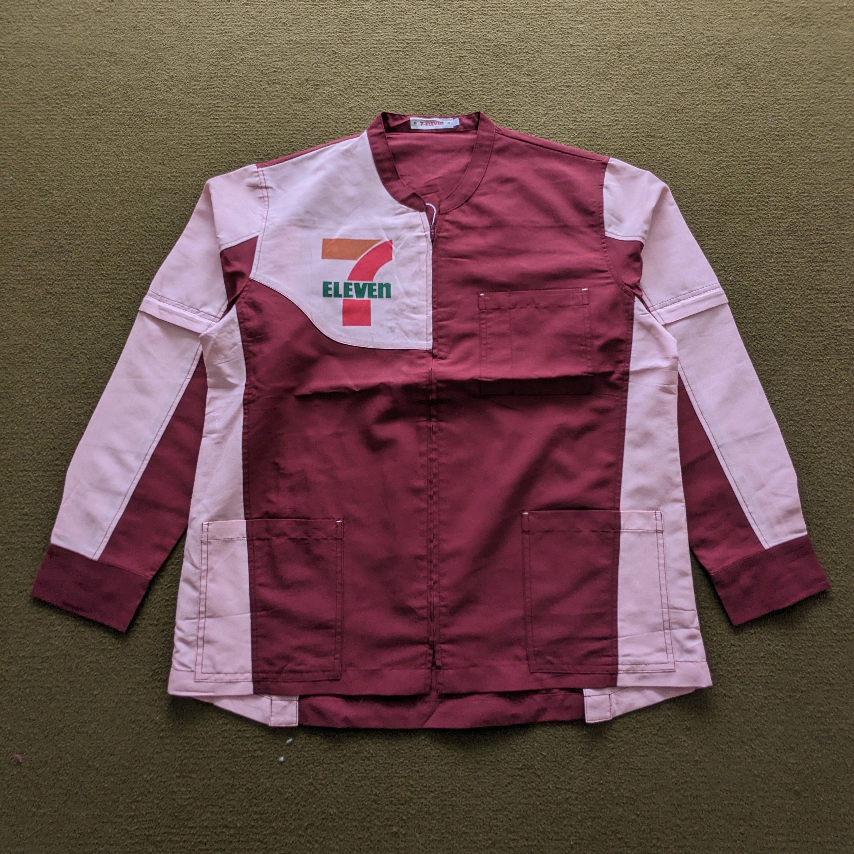 Vintage Vintage 7 ELEVEN Uniform Workers Jacket Size US L / EU 52-54 / 3 - 1 Thumbnail
