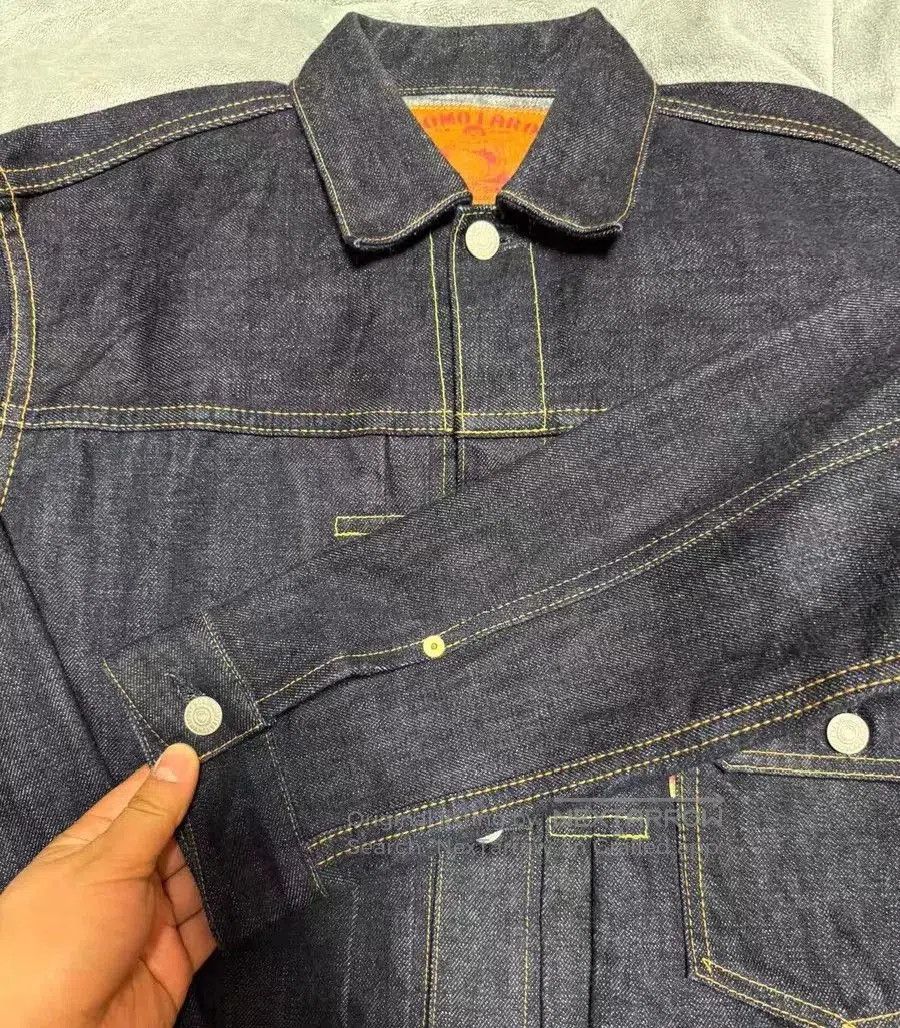 Momotaro Jeans MOMOTARO 1105SP Raw Denim Jacket. Size US XS / EU 42 / 0 - 6 Thumbnail