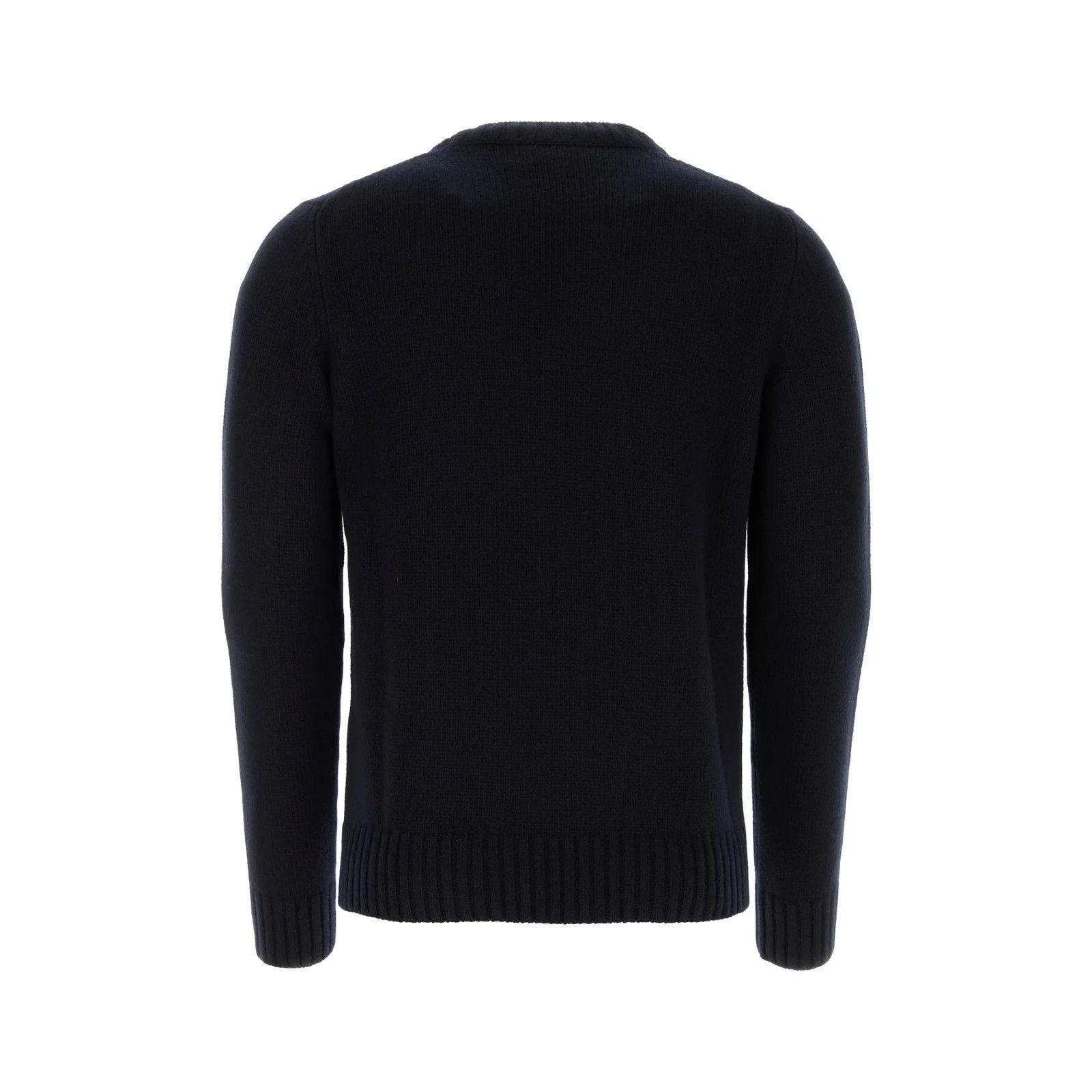 Prada PRADA Midnight Blue Wool Blend Sweater New & Authentic (Men' Size US L / EU 52-54 / 3 - 2 Thumbnail