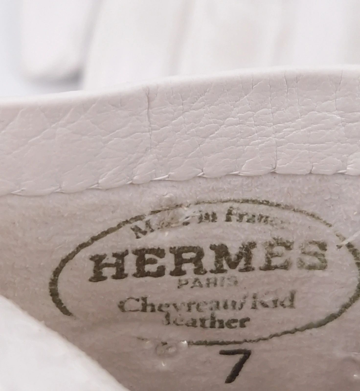 Hermes Chevre Leather Gloves with Sequin Detail Size ONE SIZE - 2 Thumbnail