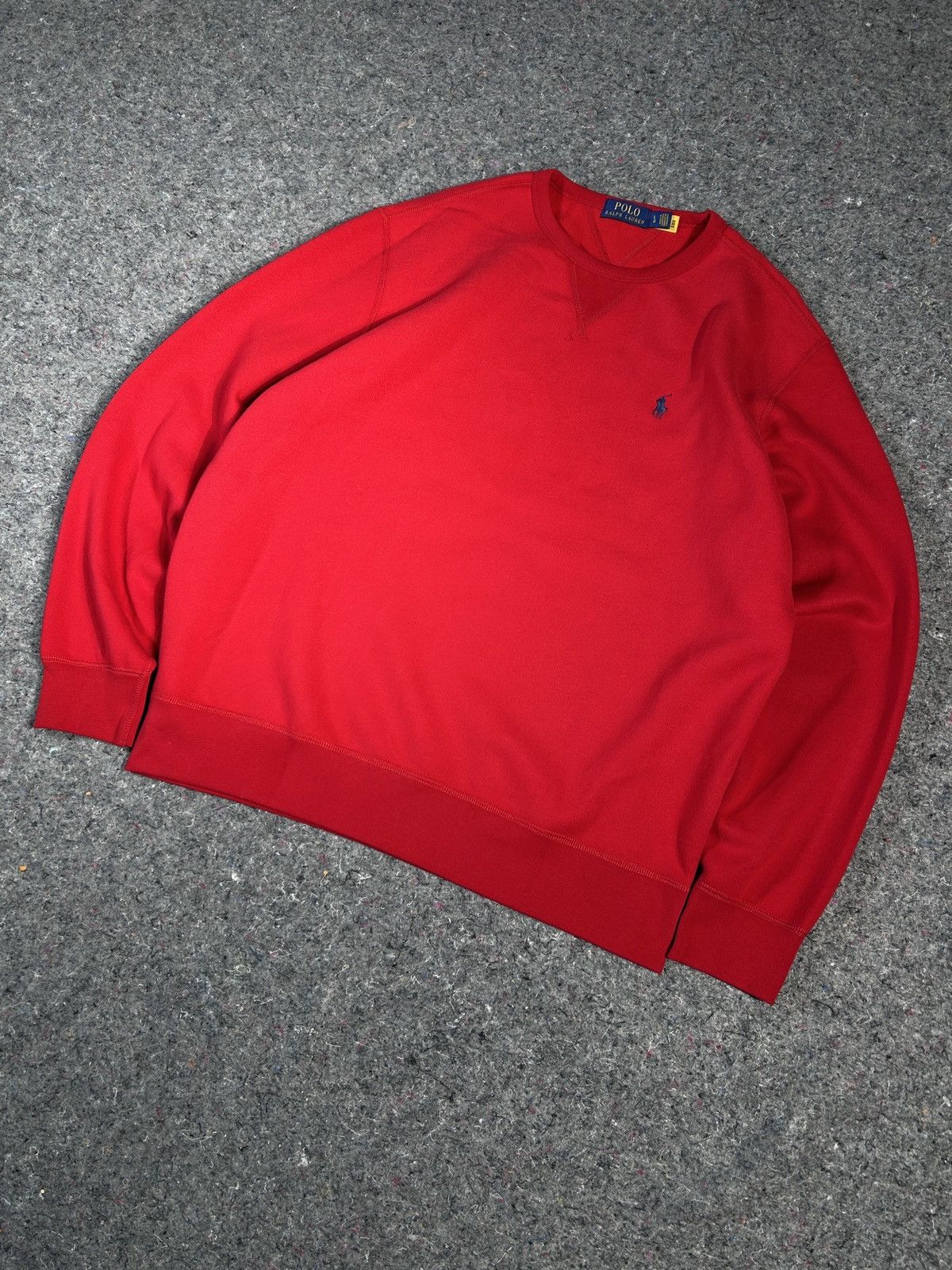 Polo Ralph Lauren Men’s Polo Ralph Lauren Pony Crewneck Sweatshirt Red Large Size US L / EU 52-54 / 3 - 2 Thumbnail