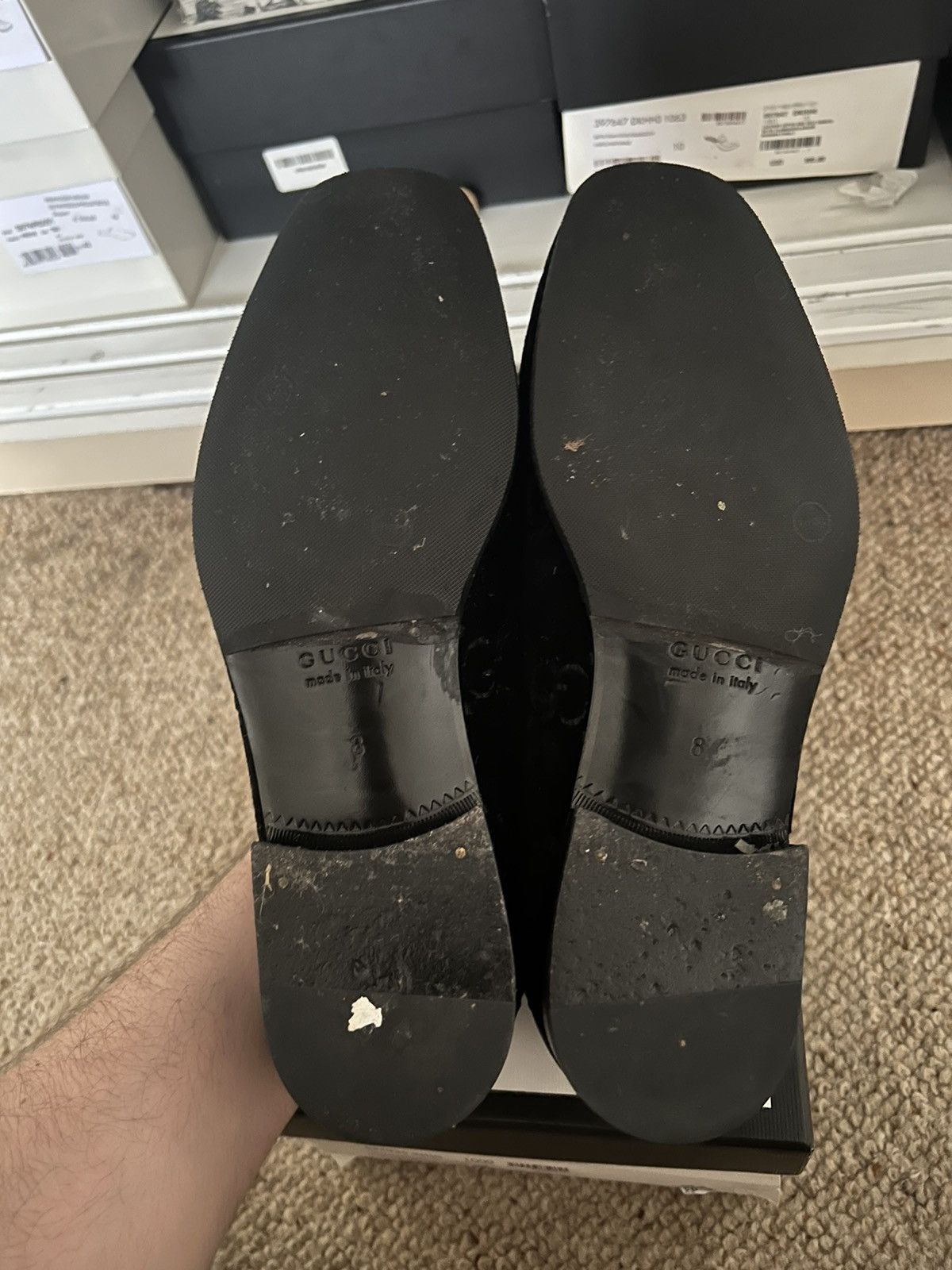 Paolo Gucci Gucci GG Velvet loafer Size US 9.5 / EU 42-43 - 2 Thumbnail
