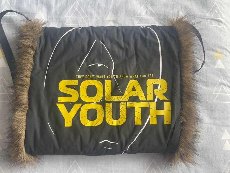 Raf Simons Solar Youth Hand Warmers Bag with Fur Size ONE SIZE - 1 Thumbnail