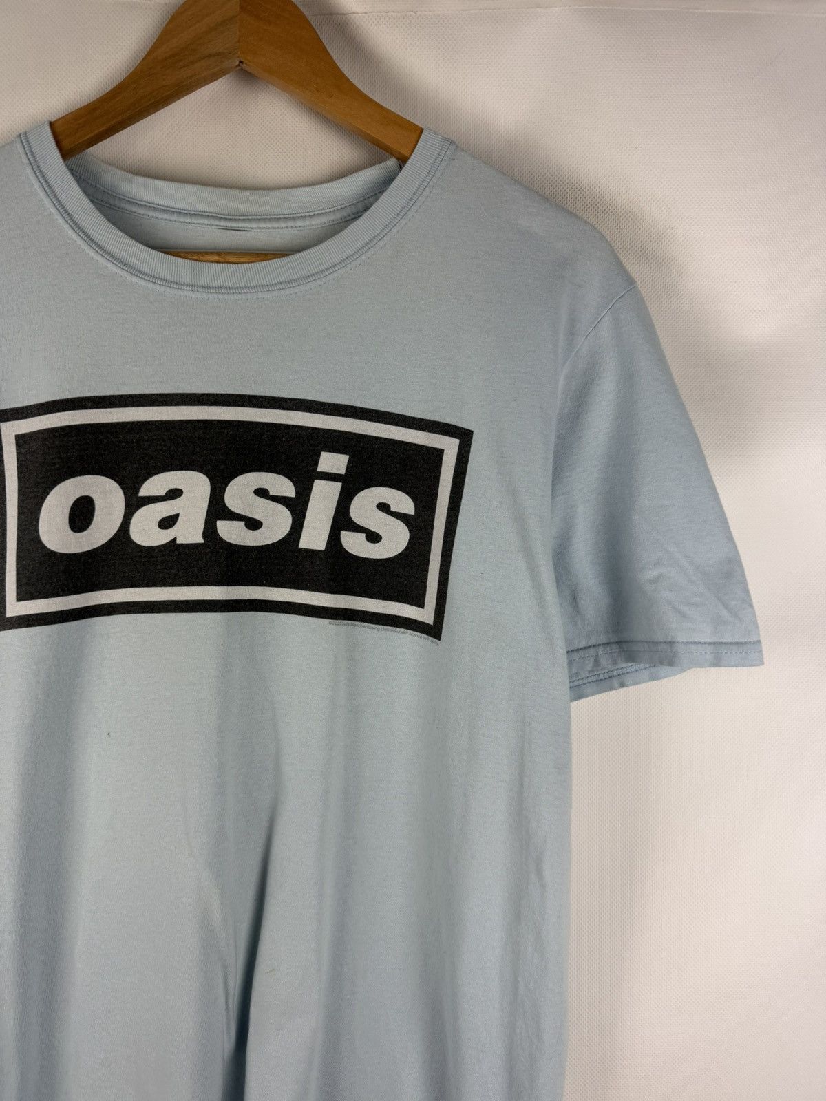 Band Tees Oasis Men’s Graphic Print Short Sleeve Band T Shirt Tee Size US M / EU 48-50 / 2 - 3 Thumbnail