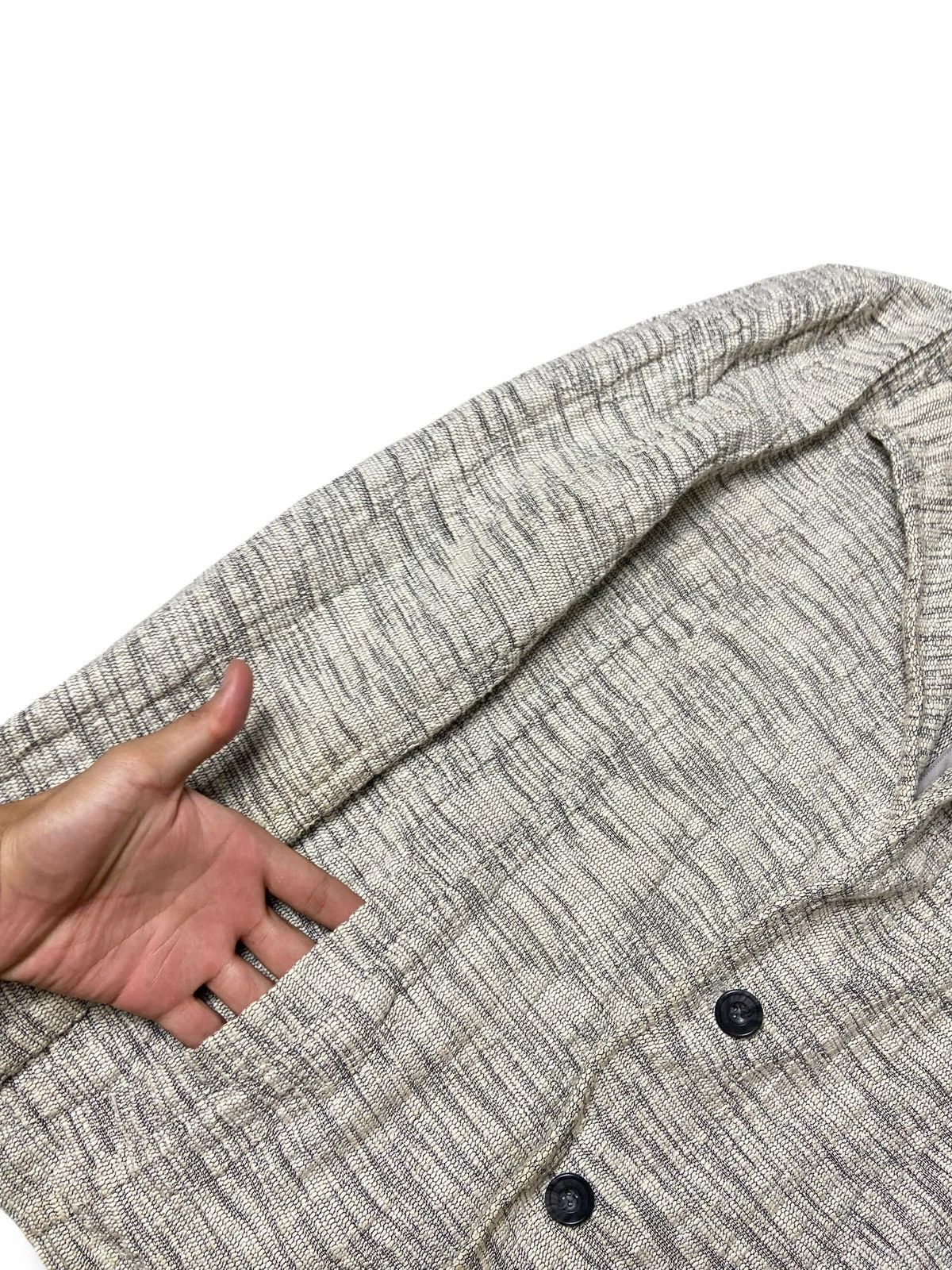 Japanese Brand × Tornado Mart × Vintage Tornado Mart Japan Crepe Stand Material Coat (119) Size US M / EU 48-50 / 2 - 2 Thumbnail