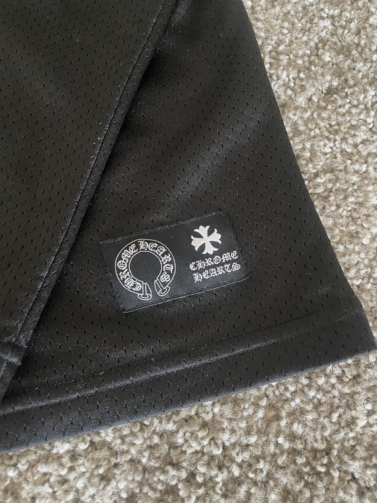Chrome Hearts Chrome Hearts Black Mesh L/S Jersey Size US XL / EU 56 / 4 - 5 Thumbnail