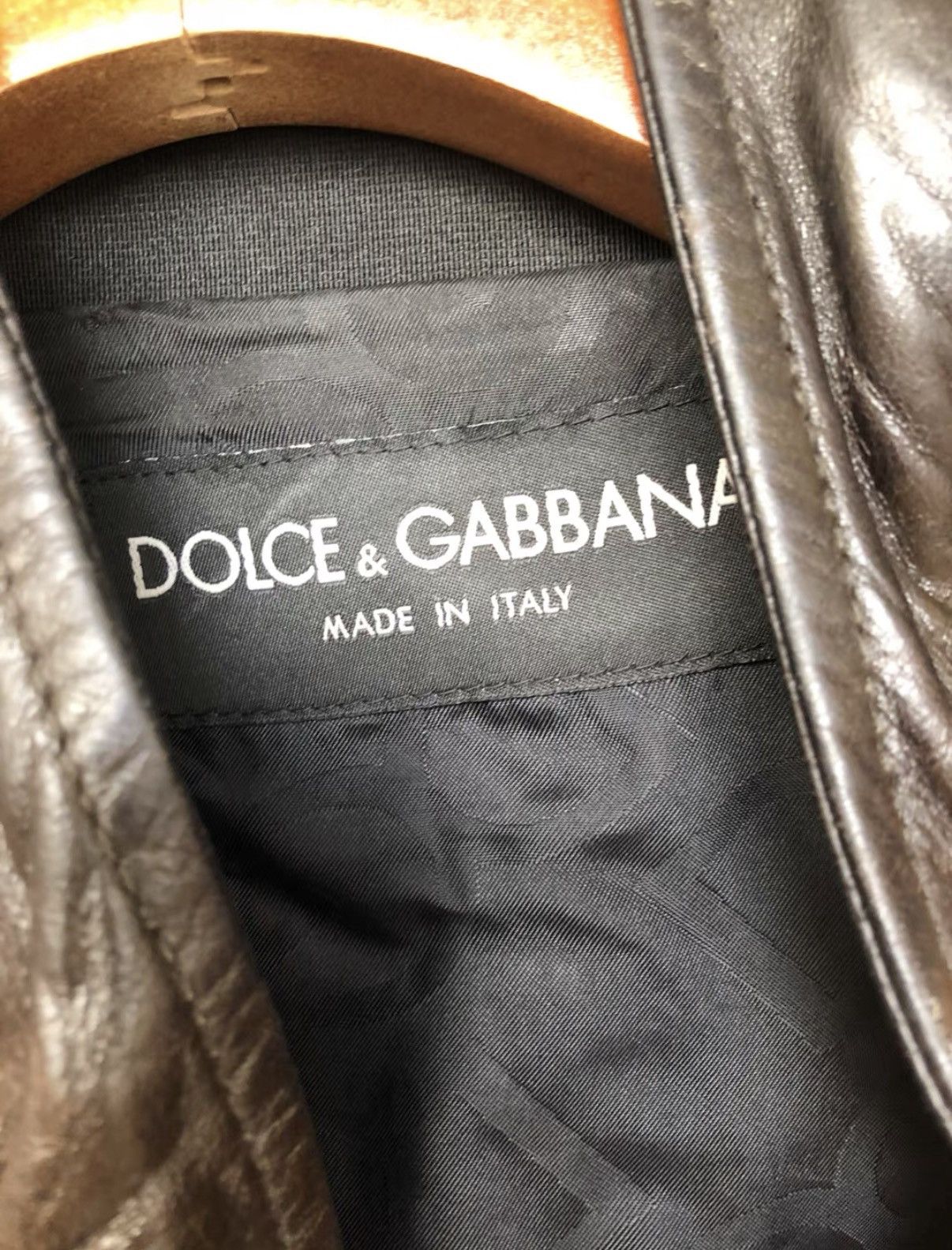 Dolce & Gabbana Dolce & Gabbana Mainline Leather Jacket J2 Size US M / EU 48-50 / 2 - 5 Thumbnail