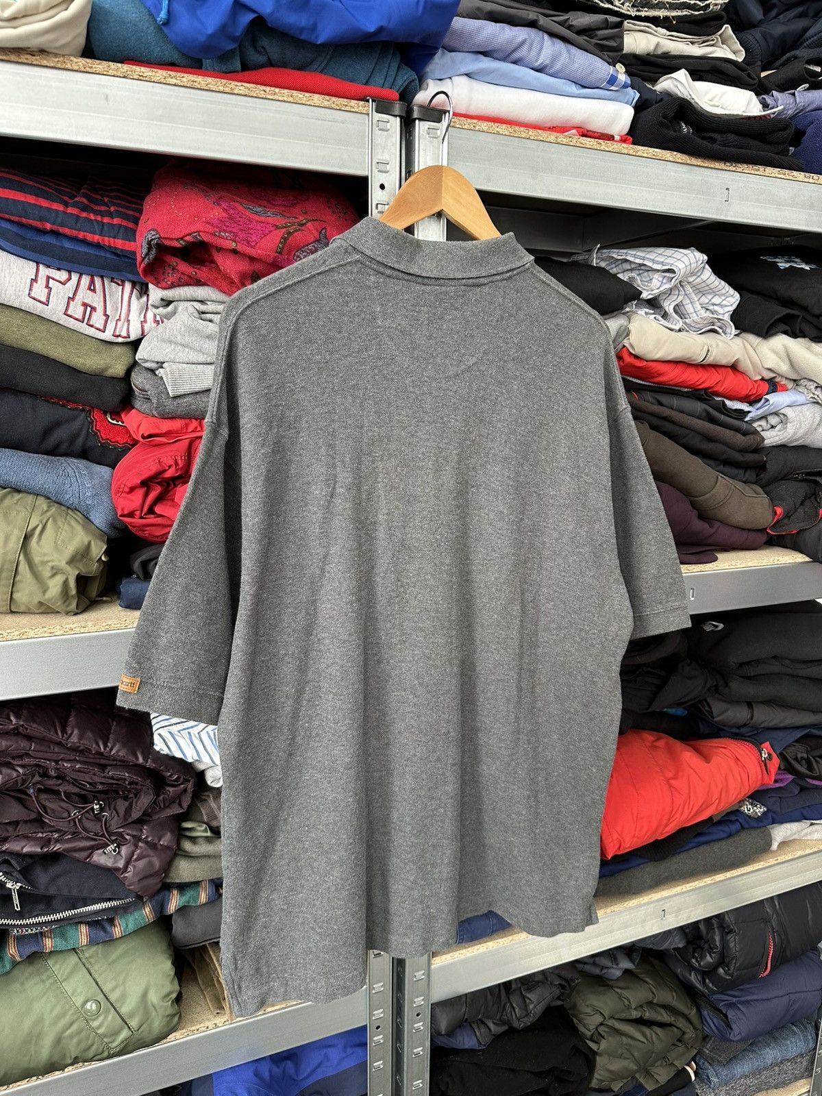 Carhartt Carhartt Vintage Polo Shirt Leather Logo Workwear TShirt 90s Size US M / EU 48-50 / 2 - 13 Thumbnail