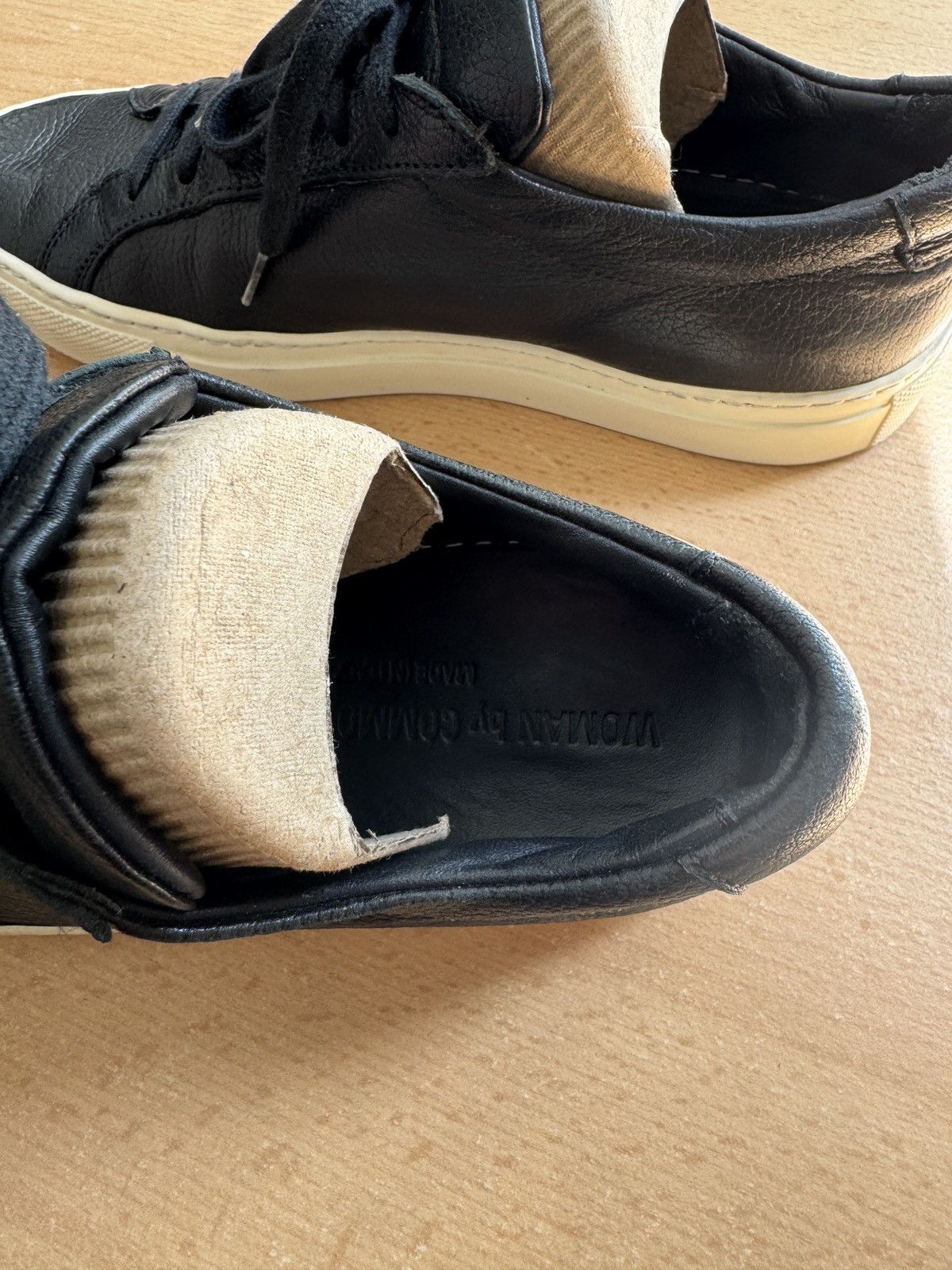Common Projects Common Projects Achilles Low – Black Leather Size US 4 / IT 34 - 9 Thumbnail