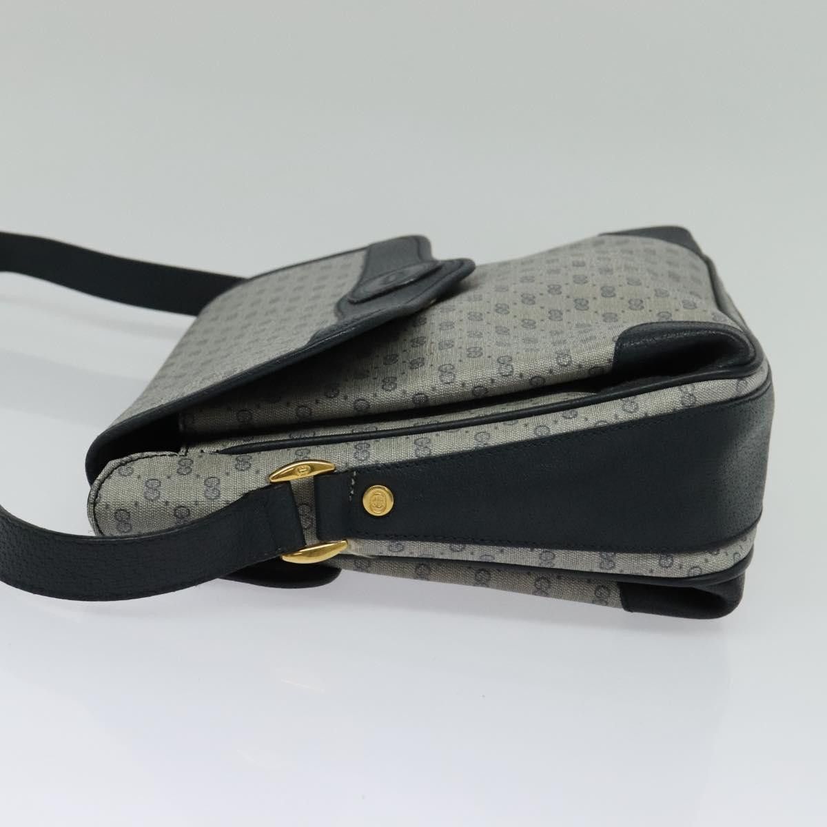 Gucci GUCCI Micro GG Supreme Shoulder Bag Pvc Navy Gold 001 116 Size ONE SIZE - 4 Thumbnail