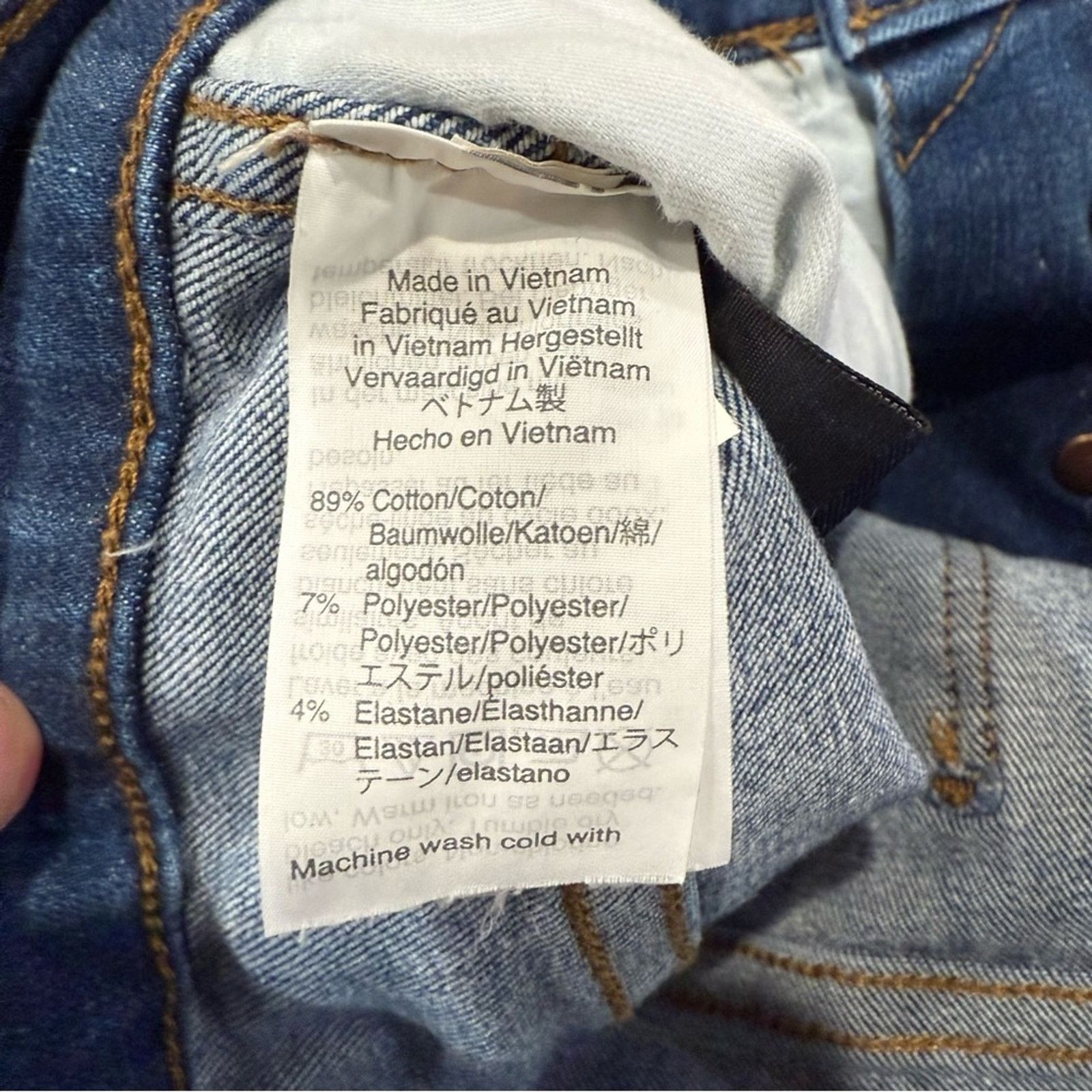 Madewell Madewell 10” HighRise Skinny Denim Jeans ButtonFly Womens 26 Size 26" / US 2 / IT 38 - 13 Thumbnail