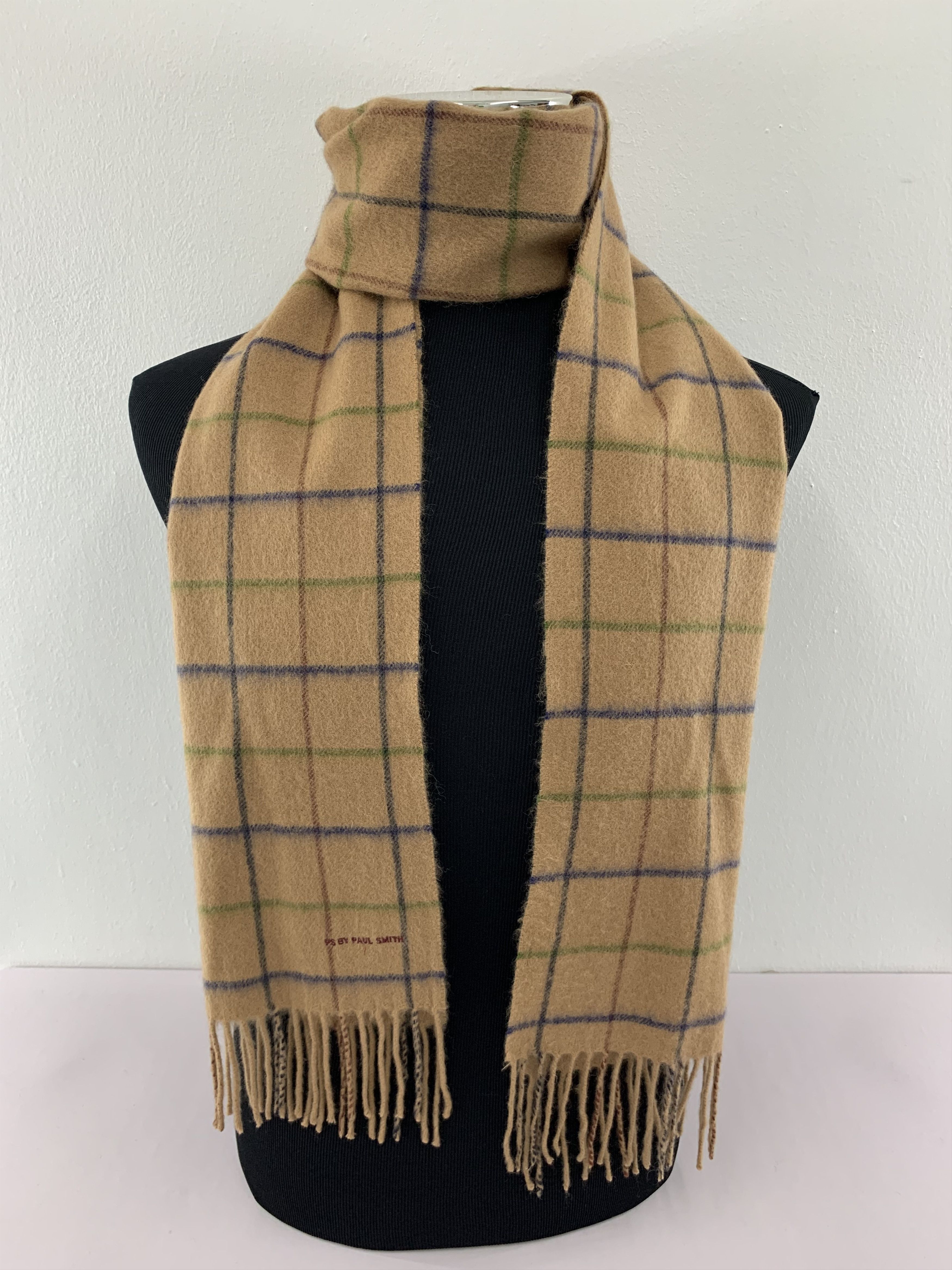 Paul Smith Paul Smith Scarf Wool Muffler Neck Wrap BL5182 Size ONE SIZE - 1 Thumbnail