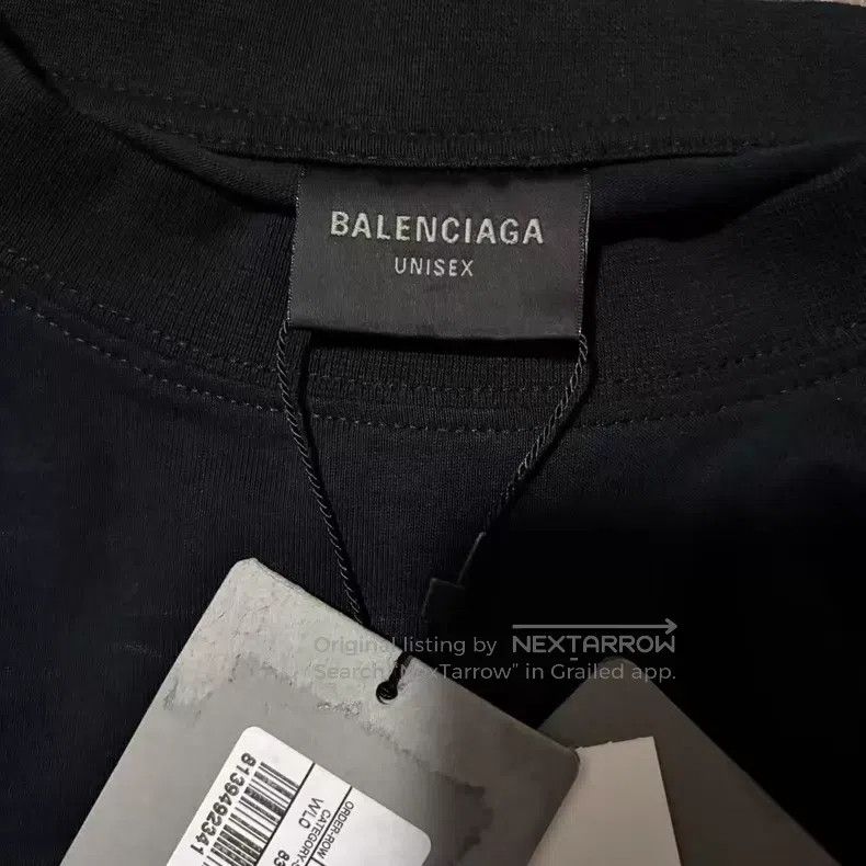 Balenciaga Balenciaga Printed Short Sleeve Size US XL / EU 56 / 4 - 3 Thumbnail