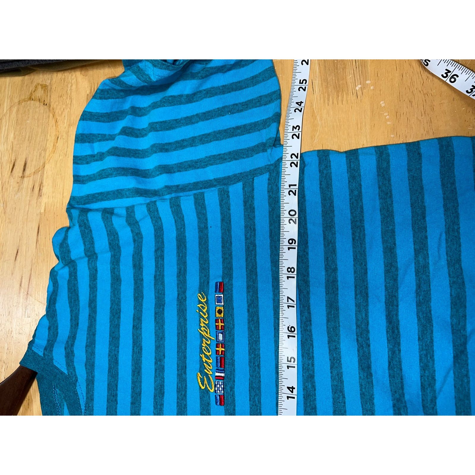 Vintage Vintage Enterprise Shirt Flags Boat Graphic Tee 90s 1990s XL Size US XL / EU 56 / 4 - 7 Thumbnail