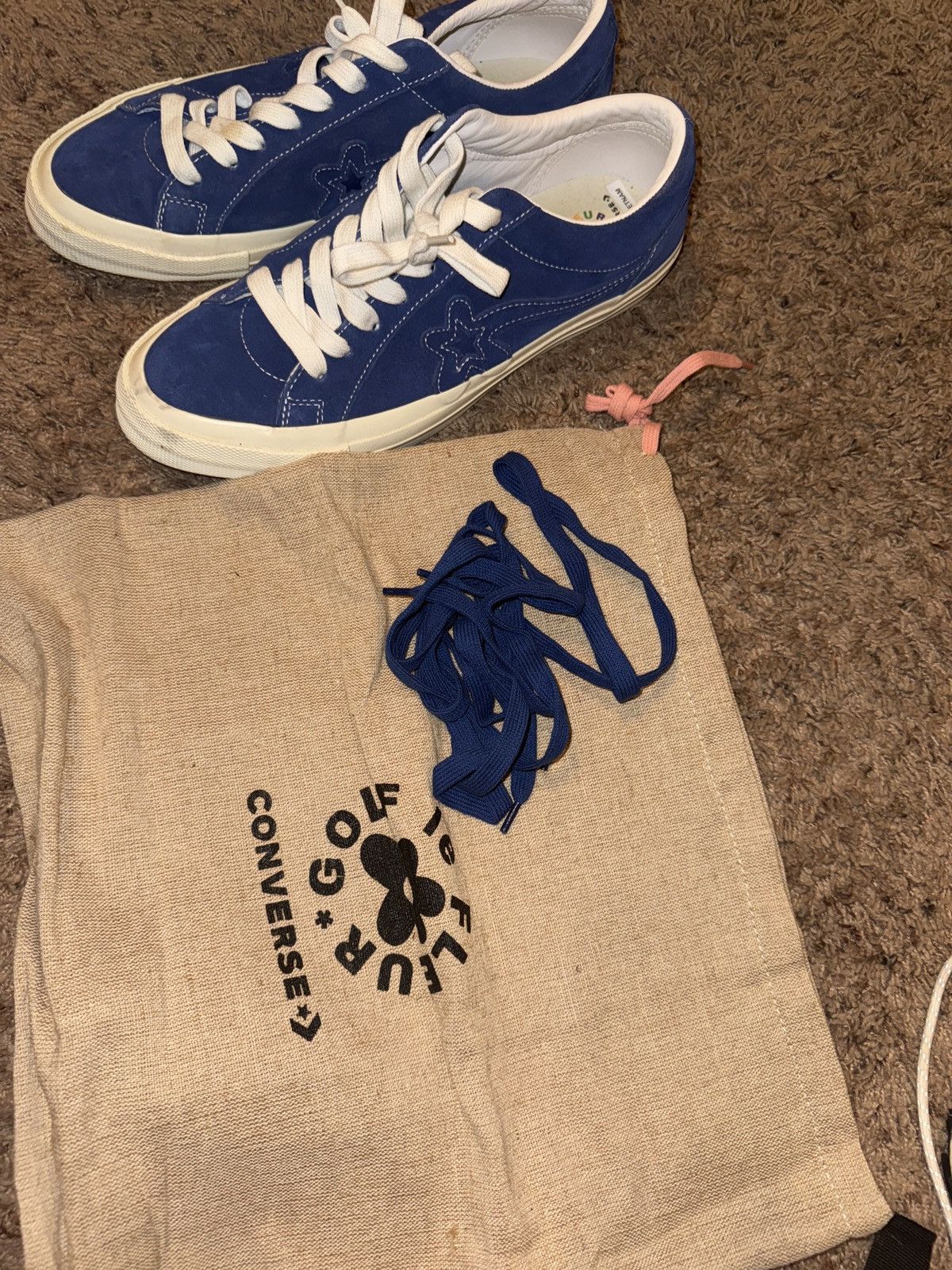 Converse × Golf le Fleur Golf le Fleur x Converse One Star Ox - Tyler the Creator Size US 12 / EU 45 - 1 Thumbnail