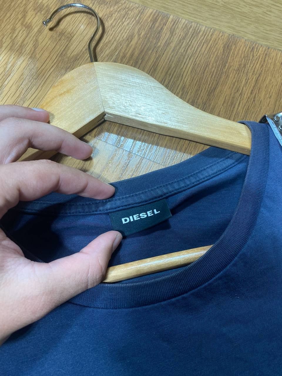 Diesel × Vintage Vintage Y2K Diesel Punch Big Logo T-shirt Size US L / EU 52-54 / 3 - 11 Thumbnail