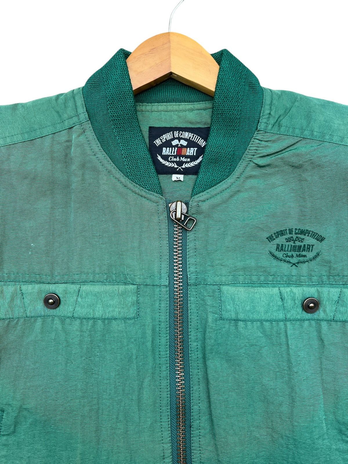 Vintage Vintage 90s Ralliart Racing Team Bomber Jacket Size US L / EU 52-54 / 3 - 14 Thumbnail
