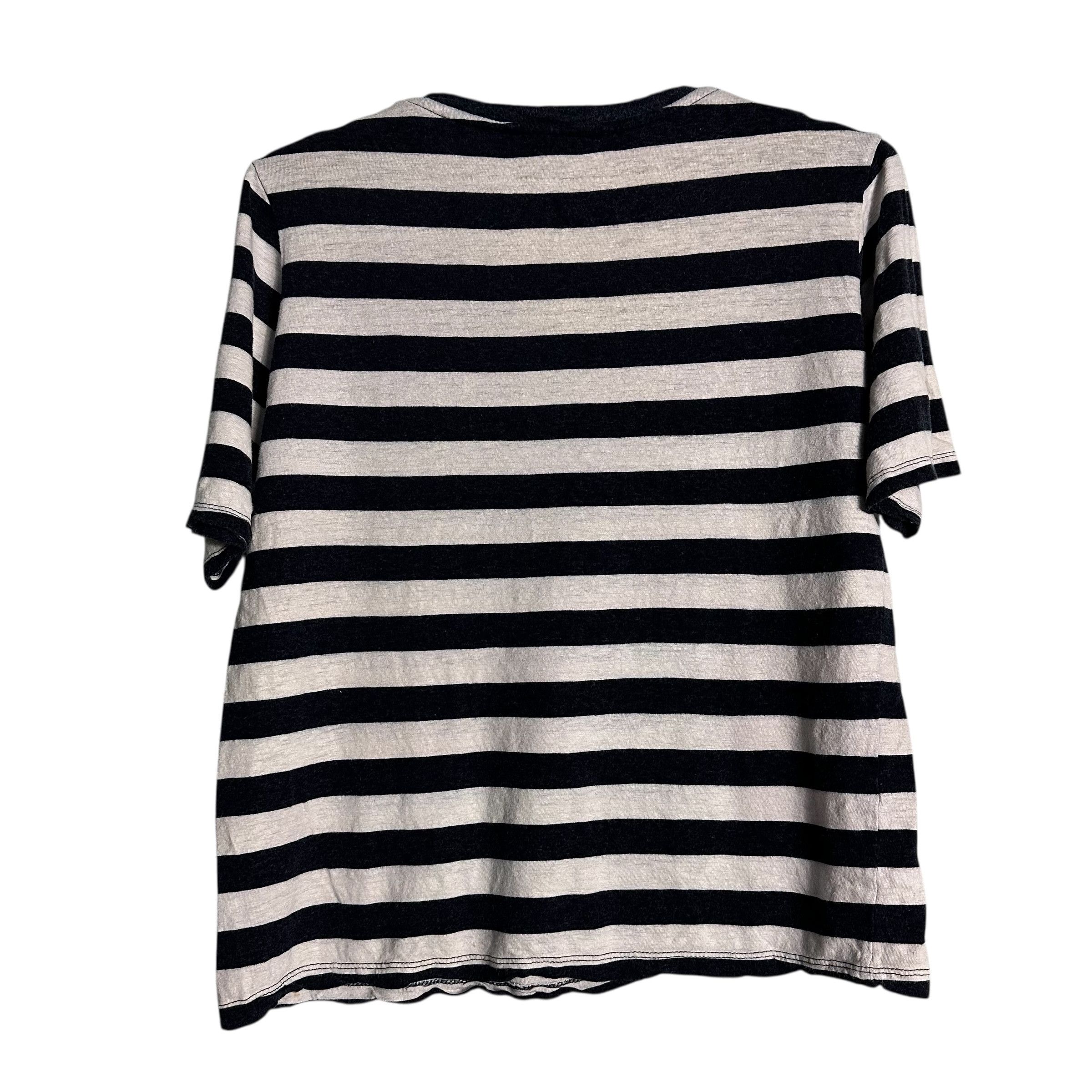 Karl Lagerfeld 🔥RARE🔥Vintage Karl Lagerfeld Stripes T-shirt Size ONE SIZE - 2 Thumbnail