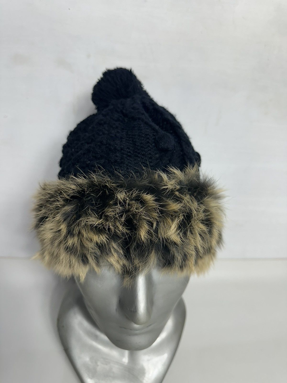 Other Made In Italy Mix Rabbit Fur Beanie Hats Size ONE SIZE - 2 Thumbnail