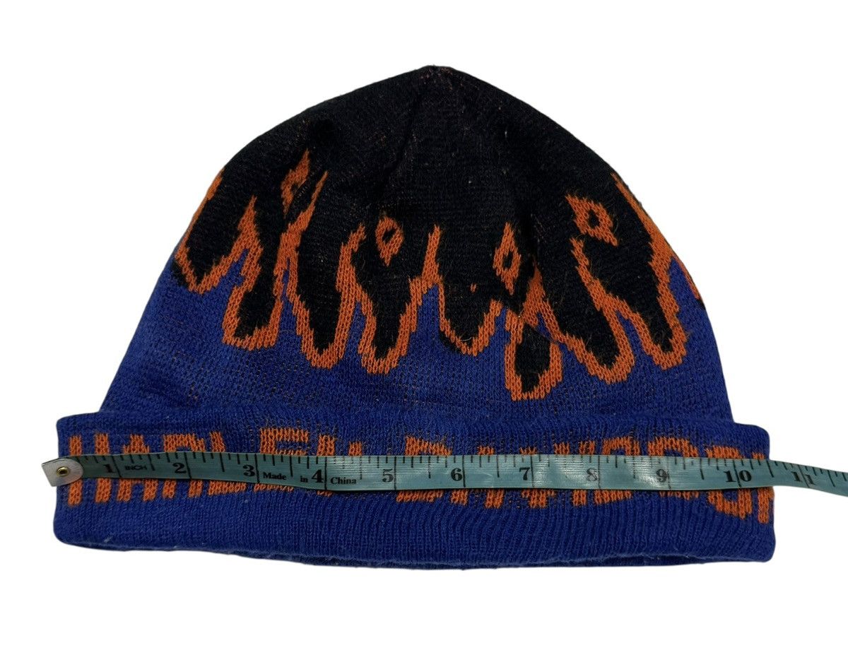 Harley Davidson Vtg🔥90’s Harley Davidson Flames Beanie Snow Caps Usa Size ONE SIZE - 7 Thumbnail