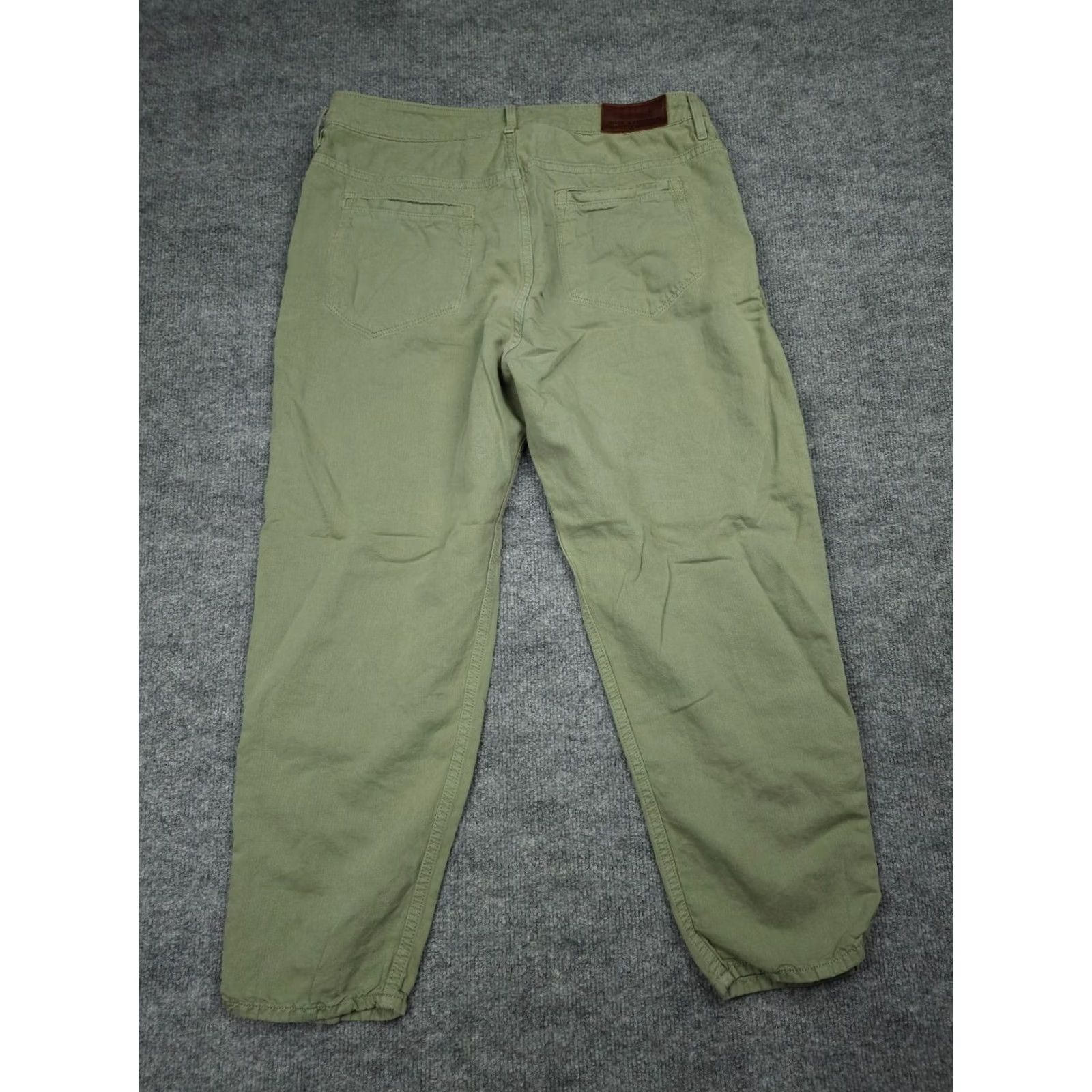 Levi's Levi'S Made & Crafted Green Cropped Linen Pants Mens 28 x 28 (FITS Size US 28 / EU 44 - 2 Thumbnail