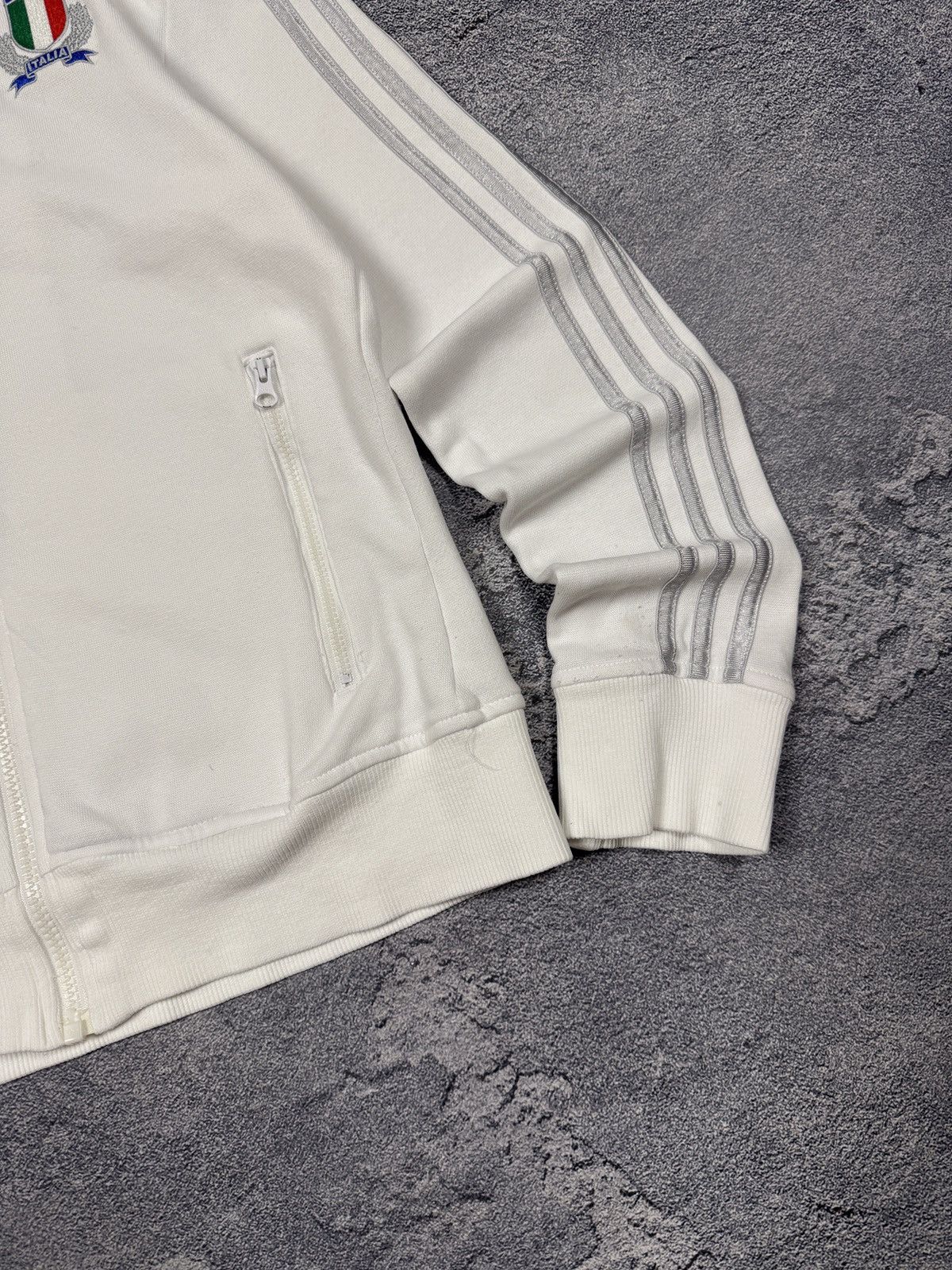 Adidas Italy Italia rugby adidas track jacket 2011 Size US S / EU 44-46 / 1 - 6 Thumbnail