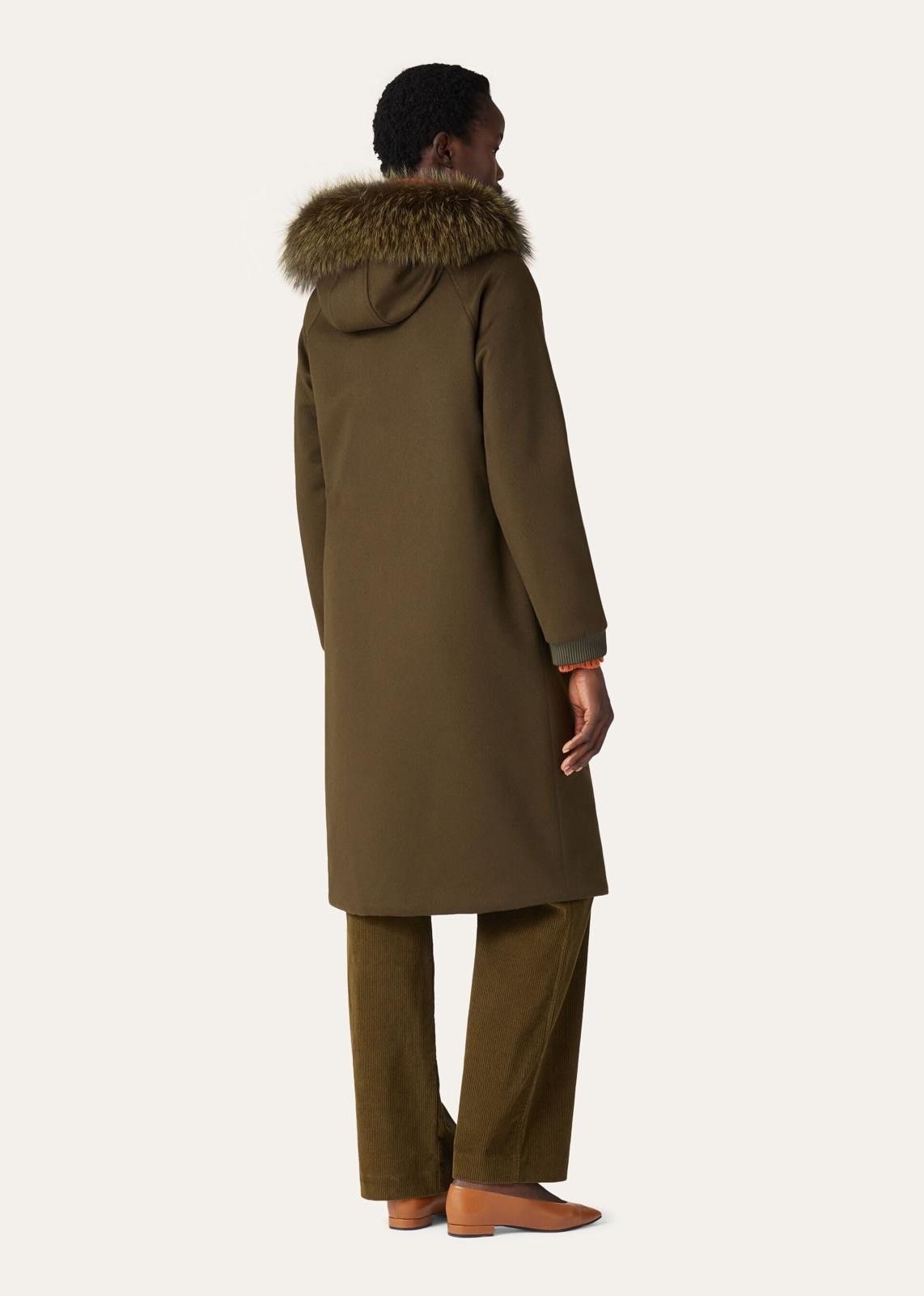 Loro Piana o1srvl11e1124 Icery Long Jacket in Brown Size L / US 10 / IT 46 - 5 Thumbnail