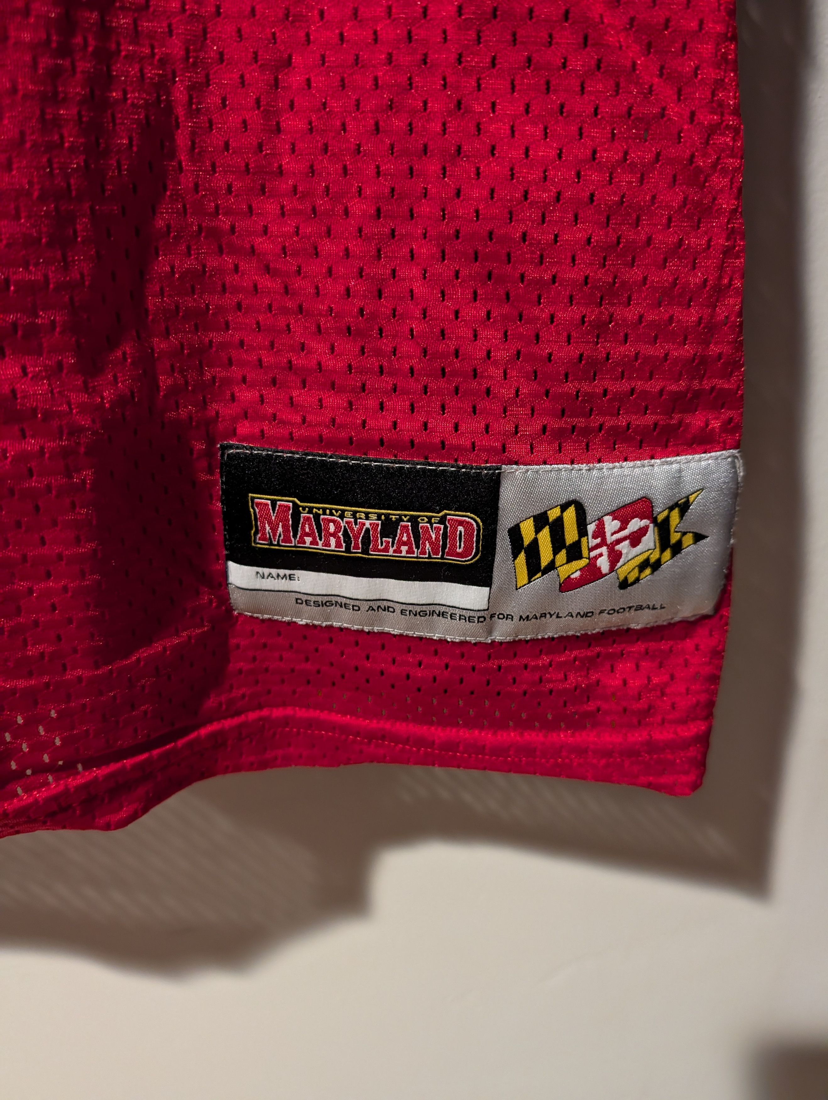 NCAA Vintage Under Armour Maryland Terrapins #33 Football Jersey Size US XXL / EU 58 / 5 - 6 Thumbnail